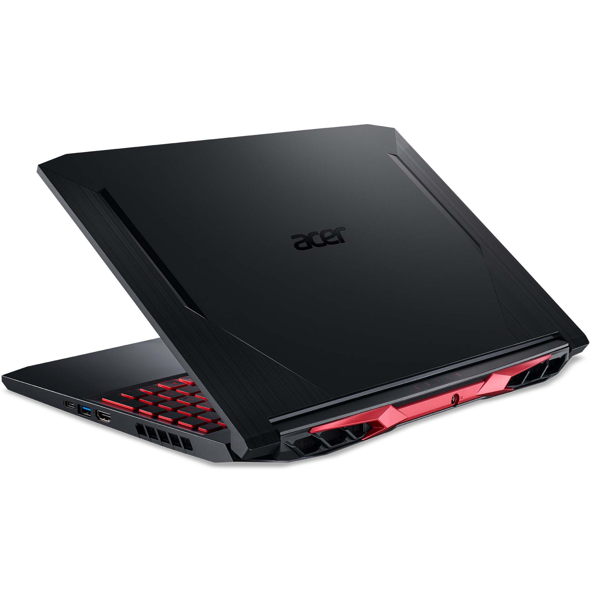 Laptop Gaming Acer Nitro N20C2 Display 17.3 Inch FHD 144 Hz, i5 11400H, 8Gb RAM DDR4, SSD 500 Gb, nVidia GeForce RTX 3050Ti 4Gb, Ethernet, USB C - imagine 2
