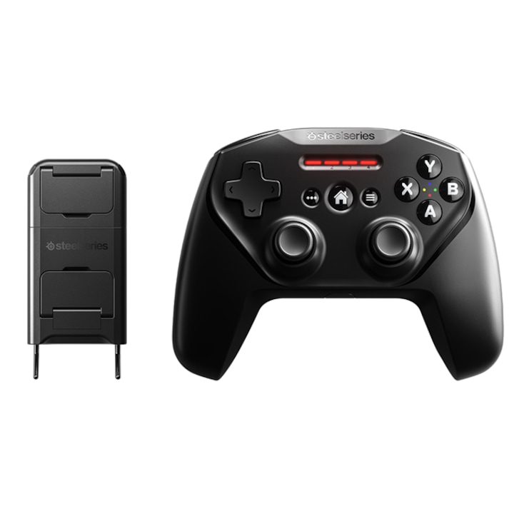 Controller Steelseries Nimbus+, GC-0007, Wireless, iOS, Apple TV, Mac, Negru