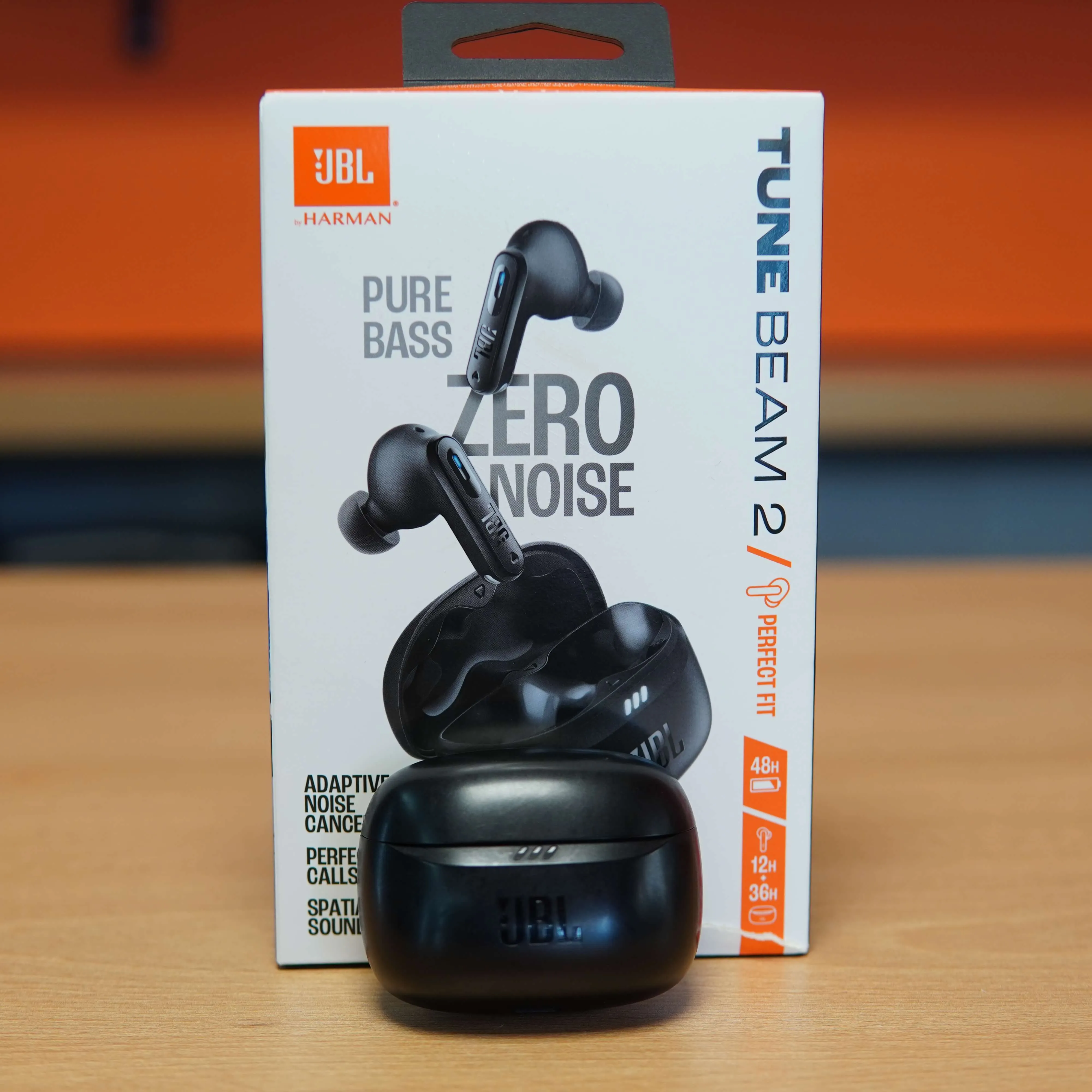 Casti JBL Tune Beam 2, Bluetooth, Negru - imagine 2