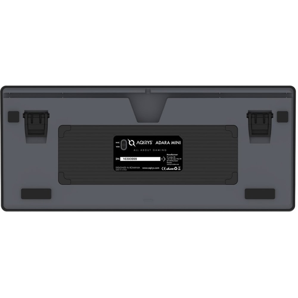 Tastatura Gaming Mecanica AQIRYS Adara, USB, Layout US,Negru - imagine 4