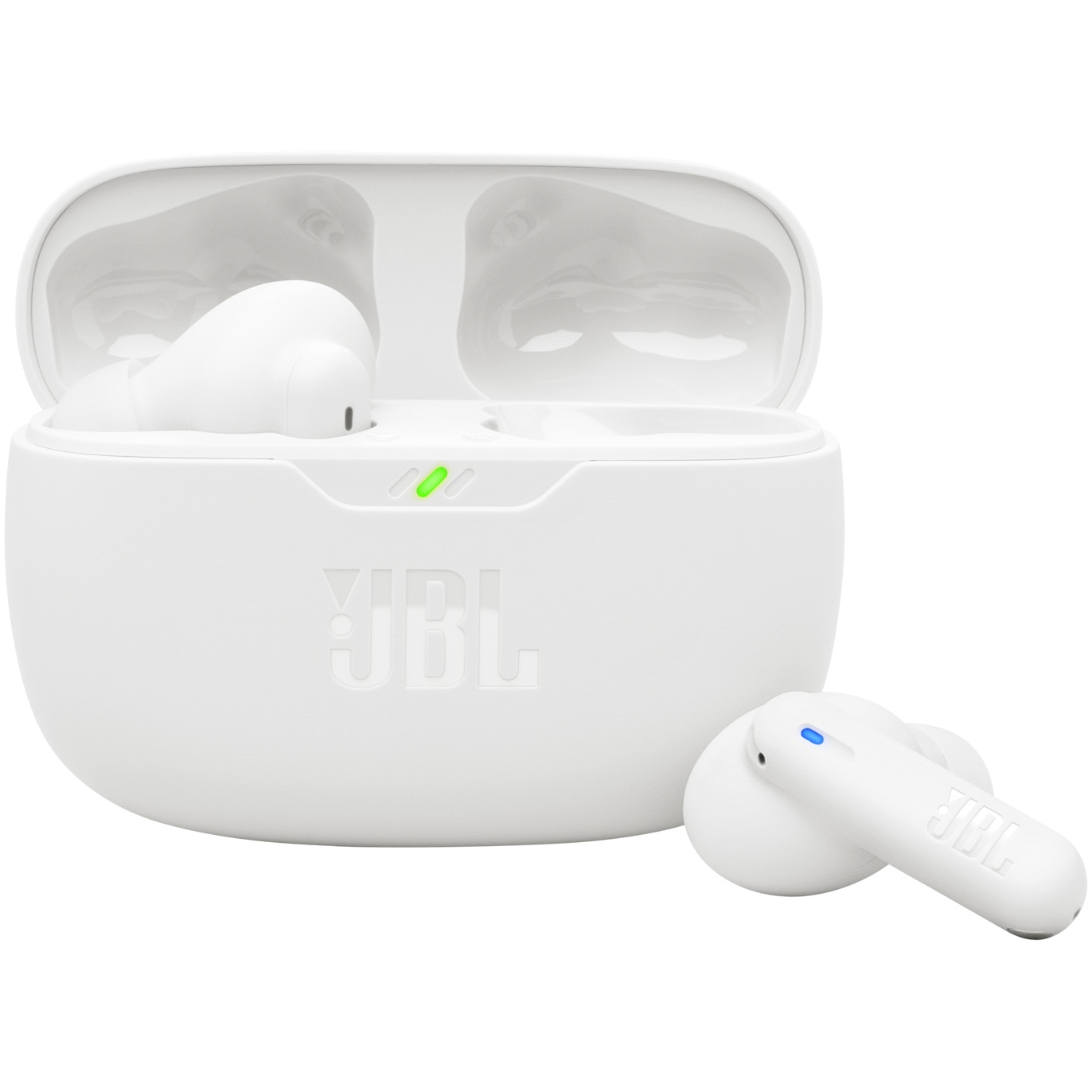 Casti In-Ear JBL Wave Beam 2, True Wireless, Bluetooth, ANC, IP54, Alb - imagine 2