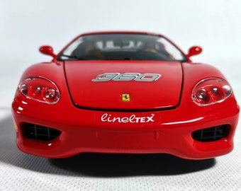 Macheta BURAGO 1/18 - Ferrari 360 Modena 1999 Challenger - Red - imagine 2