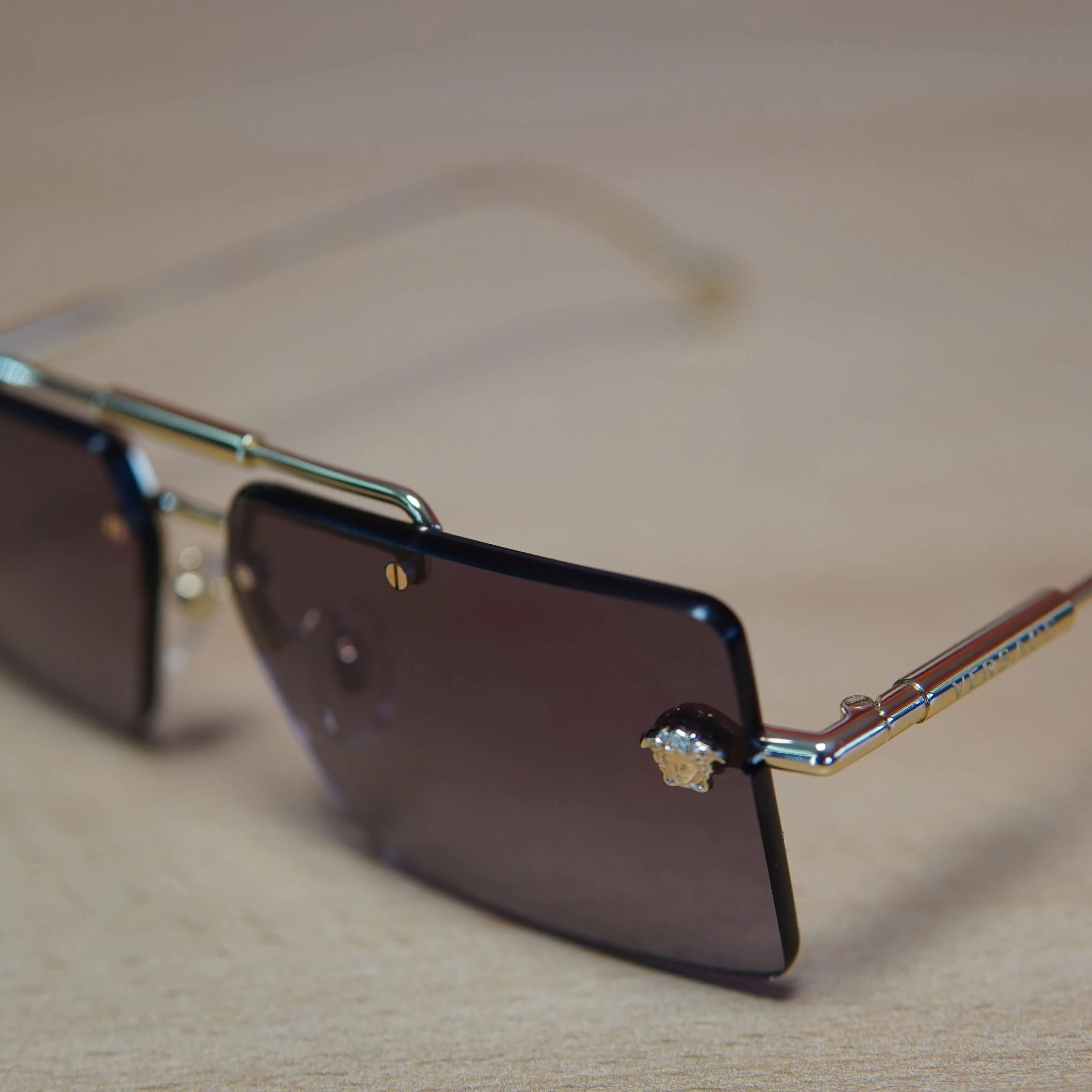 Ochelari de soare Versace VE2245, 1002/8H, 60X13 145, Violet Gradient - imagine 5