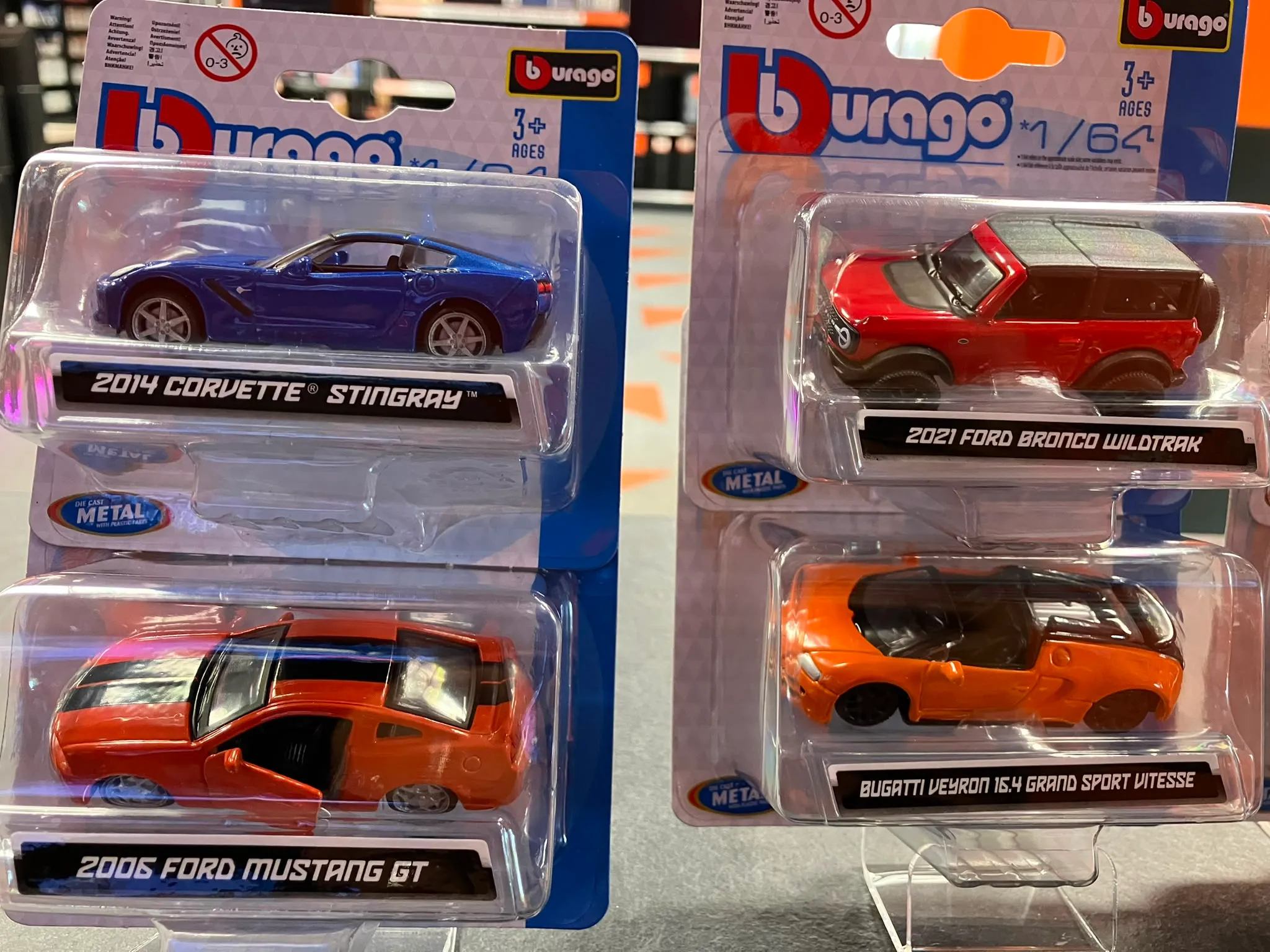 Macheta auto Bburago Die Cast Street Fire 18-30000, Scara 1:43, 3+ Ani, diferite modele - imagine 4