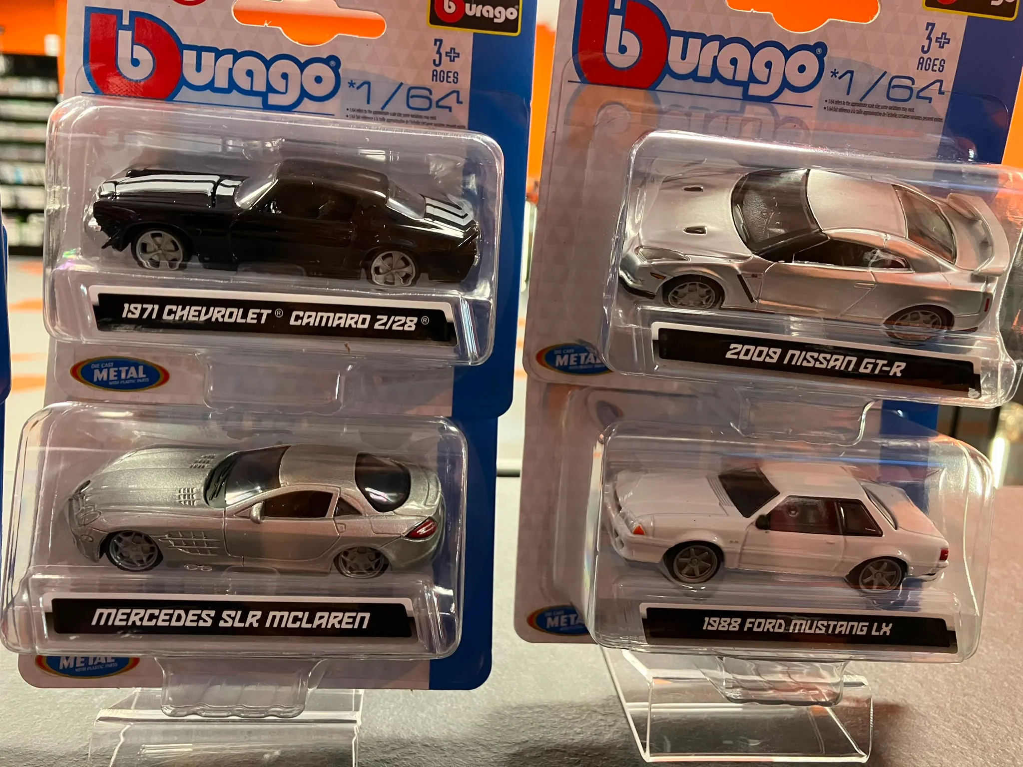 Macheta auto Bburago Die Cast Street Fire 18-30000, Scara 1:43, 3+ Ani, diferite modele - imagine 6