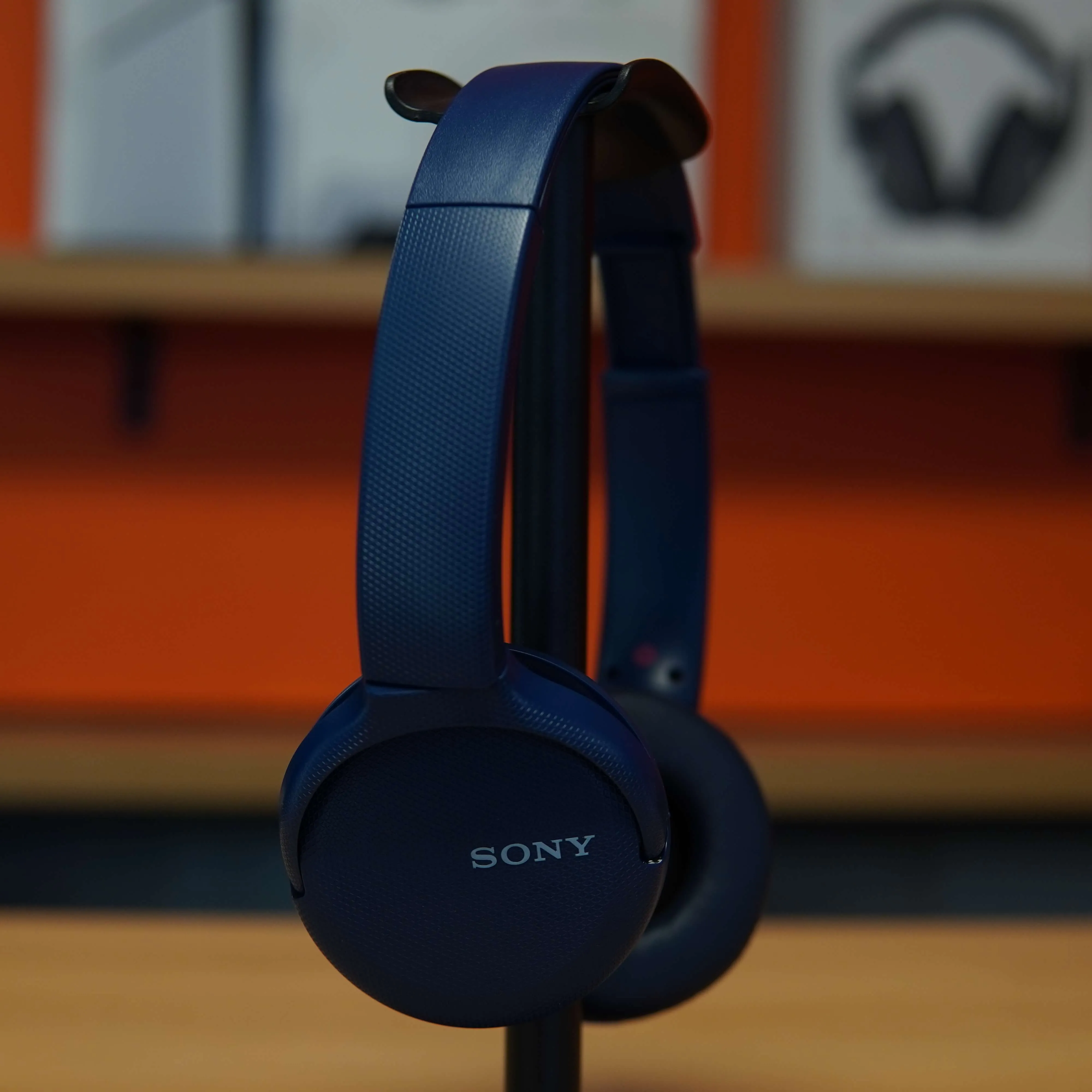 Casti Sony WH-CH510, Bluetooth, Albastru - imagine 3