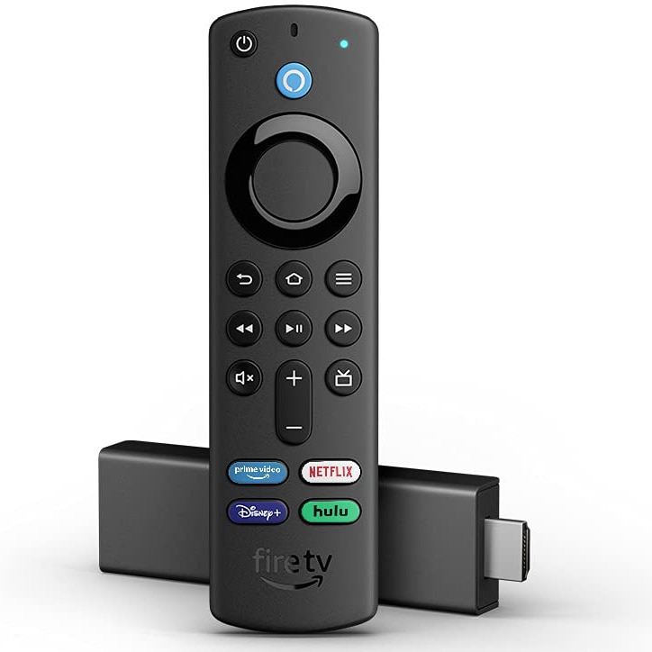 Stick Media Player Amazon Fire TV 4K Plus, 8 Gb, 2 Gb RAM, Wi-Fi 6, Telecomanda integrata cu control Amazon Alexa, Micro USB, HDMI, Netflix, Prime Video, Disney+ si altele, Black - imagine 2