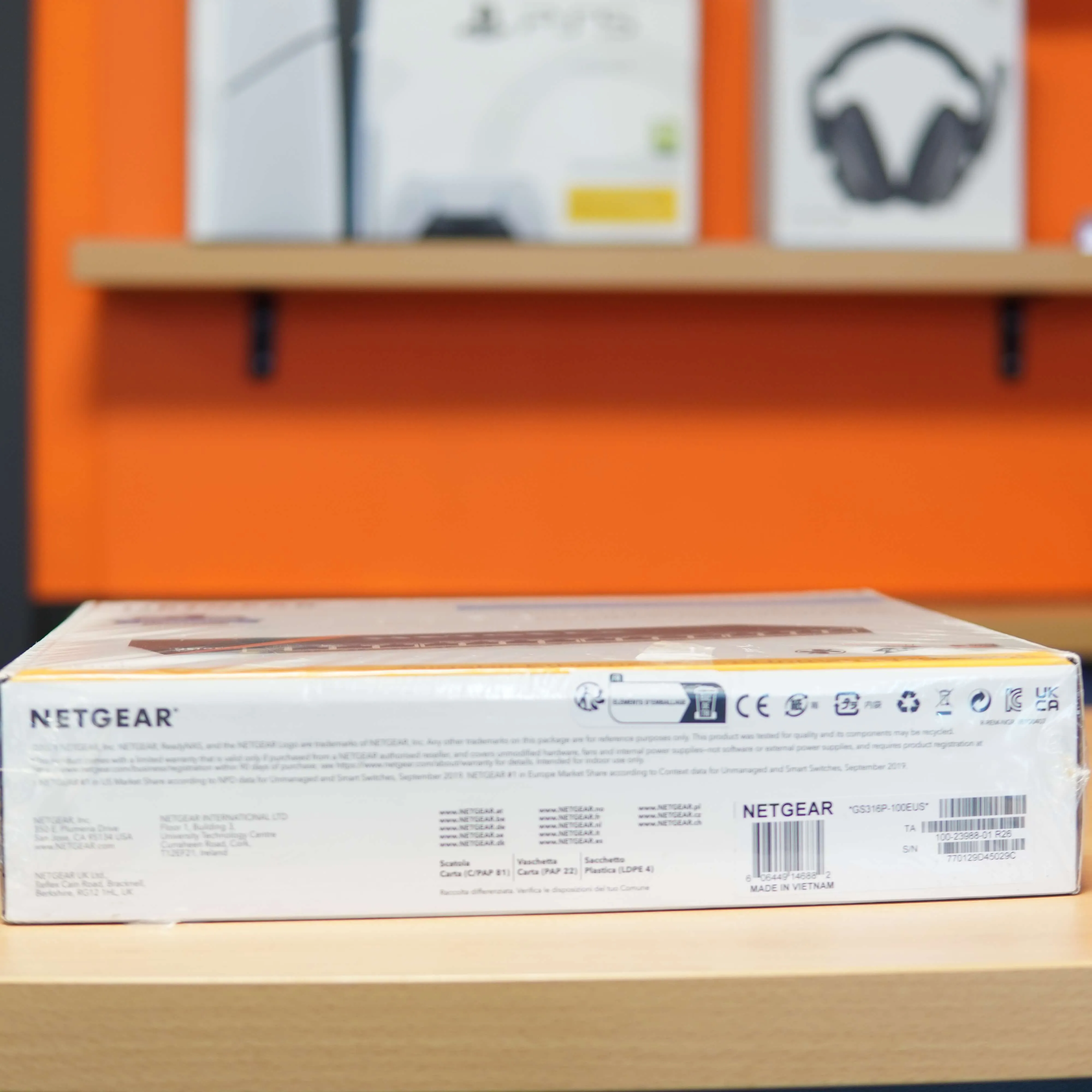 NETGEAR GS316P Fara management Gigabit Ethernet (10/100/1000) Power over Ethernet (PoE) - imagine 4