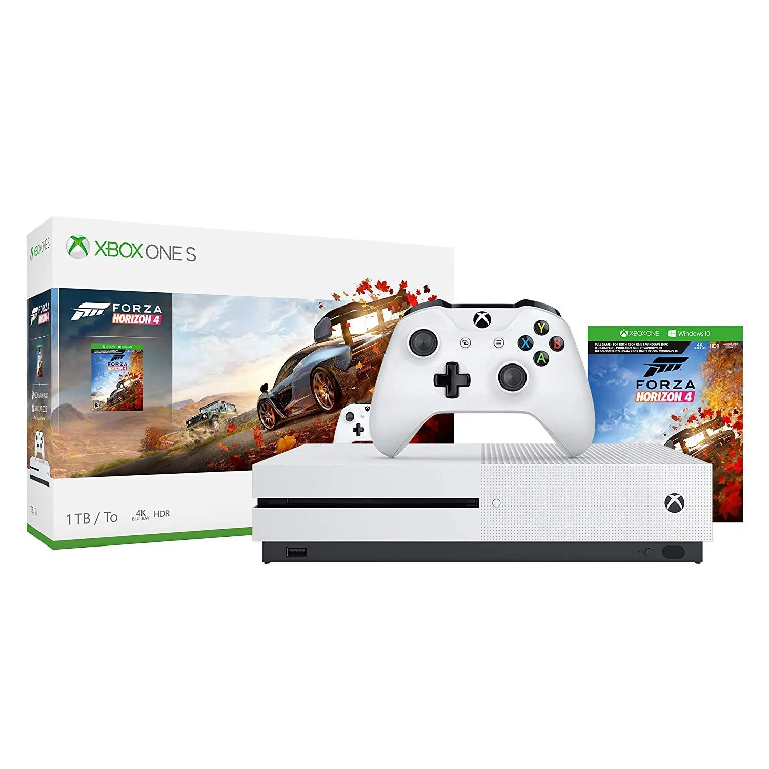 Consola Microsoft Xbox One S 500 Gb + Controller + Forza Horizon 4