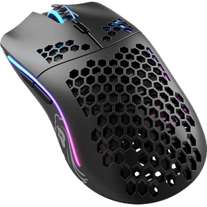 Mouse Gaming Wireless GLORIOUS Model O, Dual Mode, 19000 dpi, Black