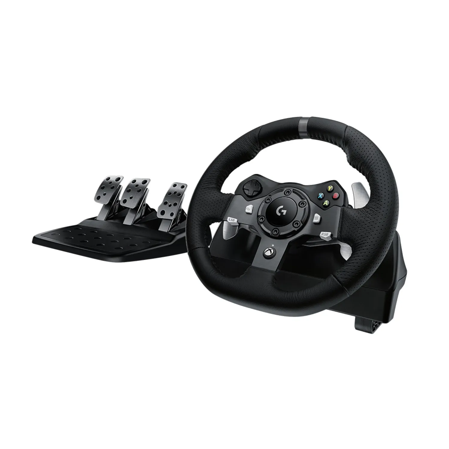 Set Volan si Pedale Logitech Driving Force G920, Schimbator viteze, pentru Xbox ONE / ONE S / ONE X si PC