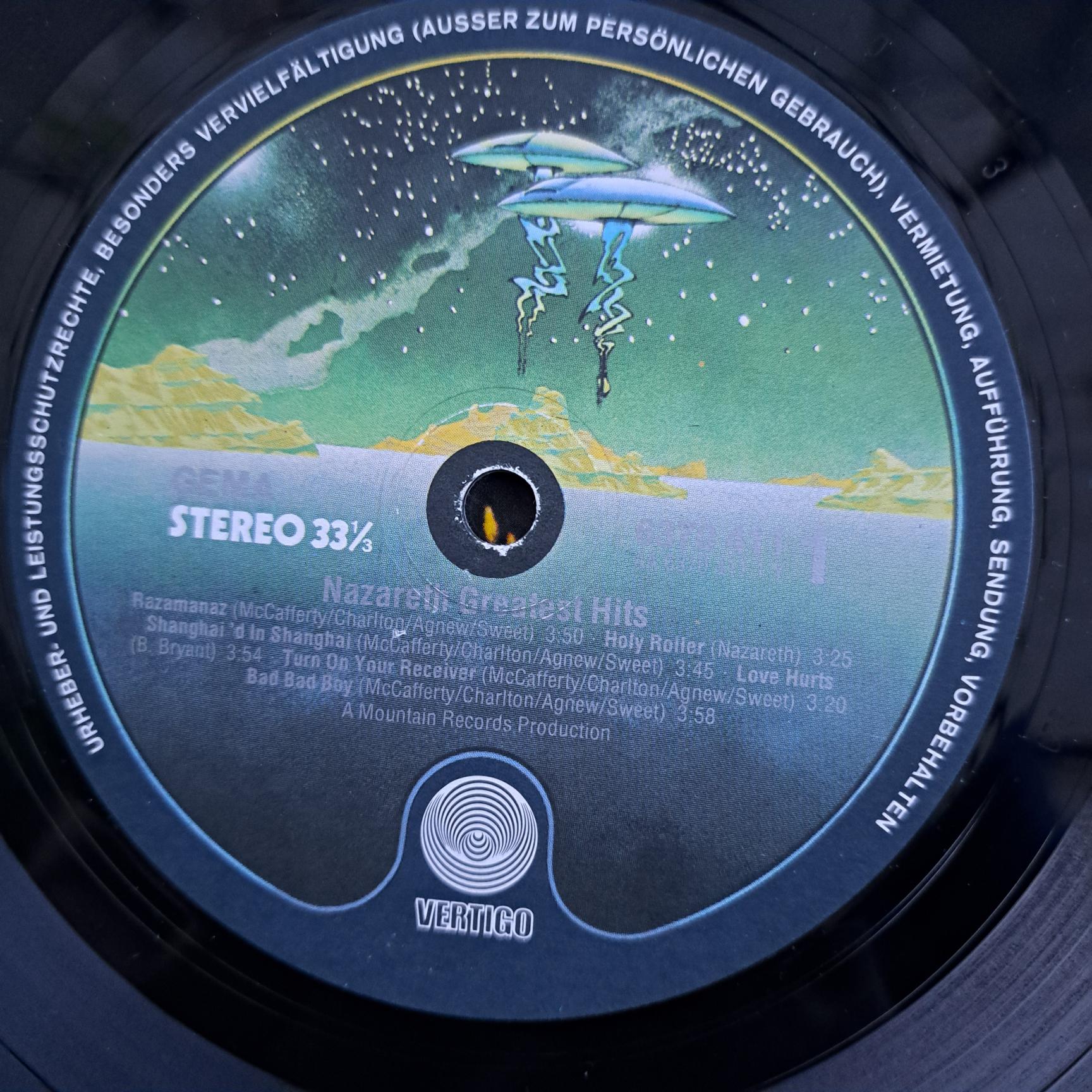 Nazareth - Razamanaz 1973 - Disc Vinyl - imagine 3