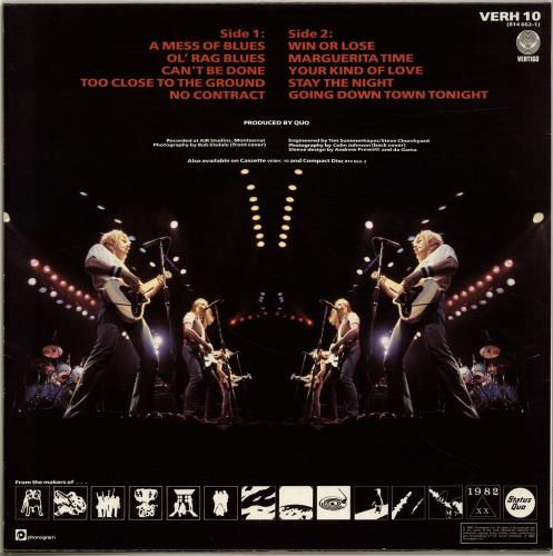 Status Quo - Back to Back 1983 - Disc Vinyl - imagine 2