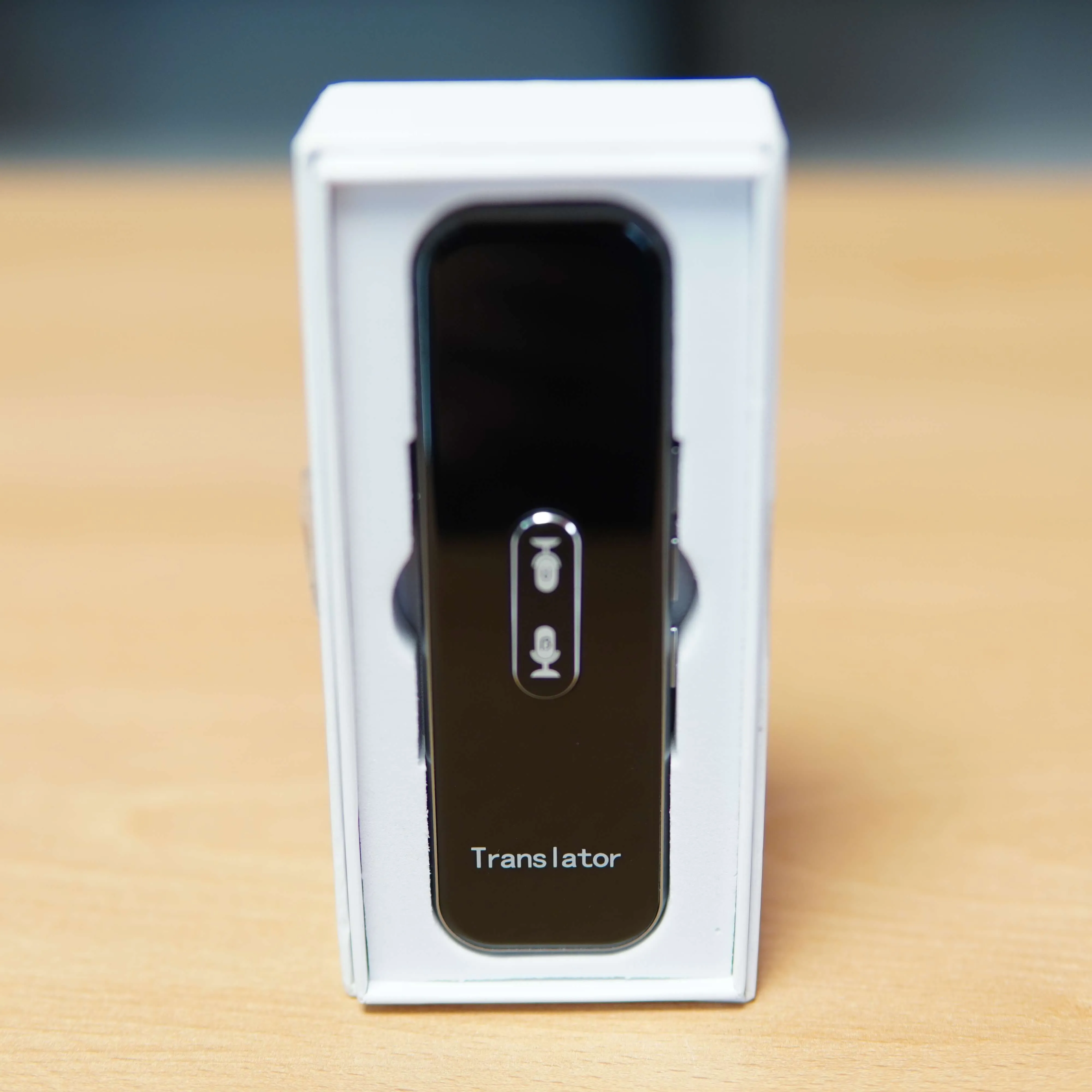 Traducator portabil Bluetooth Inteligent, Bluetooth, Aplicatie, Negru - imagine 2