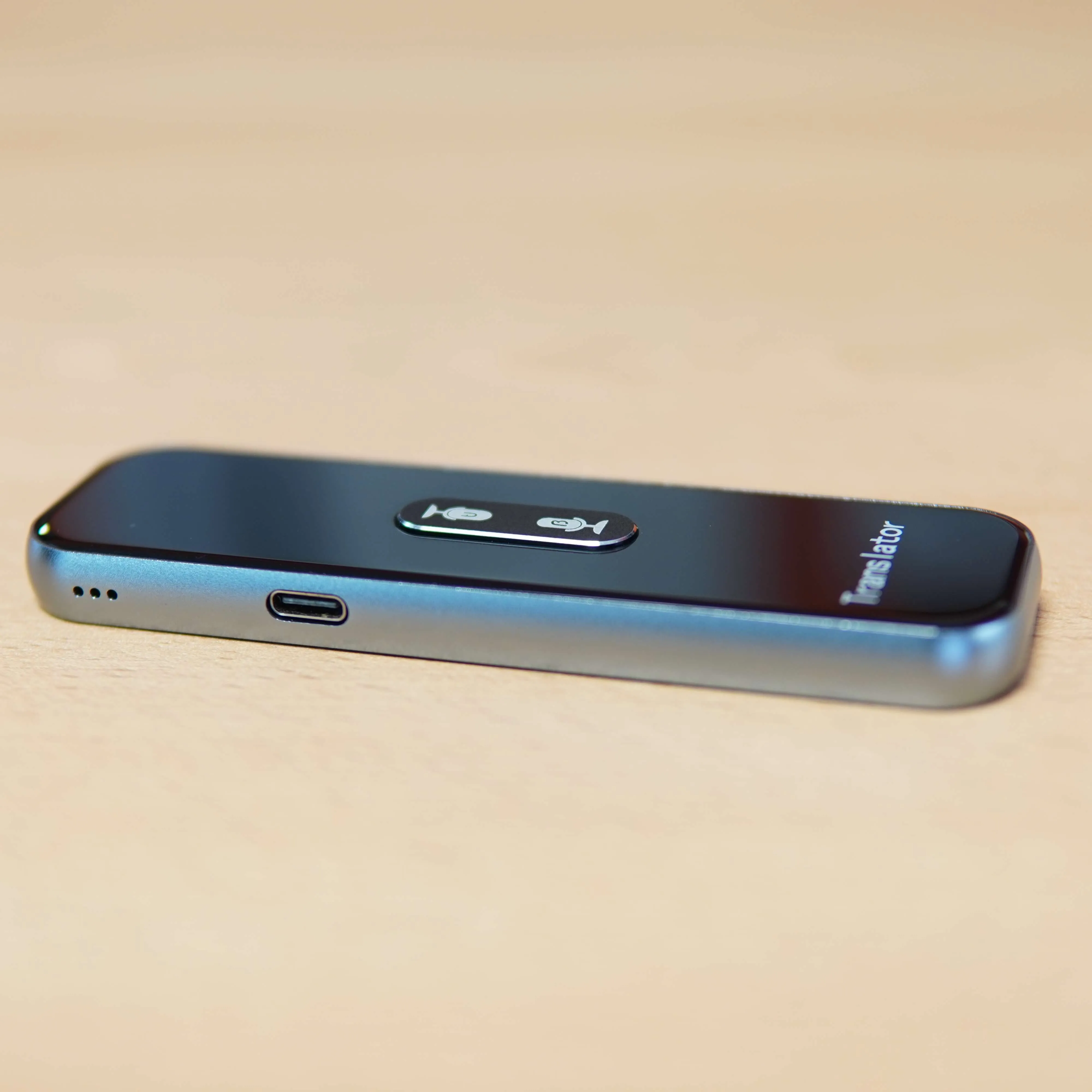Traducator portabil Bluetooth Inteligent, Bluetooth, Aplicatie, Negru - imagine 3