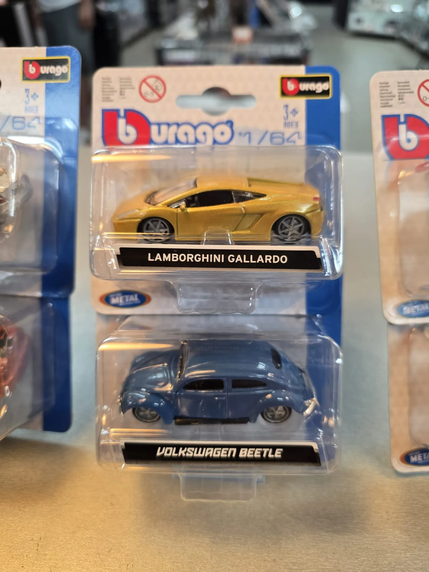 Macheta Auto Burago 18-59000, DieCast +3 Ani, 1:64, Diverse Model - imagine 4