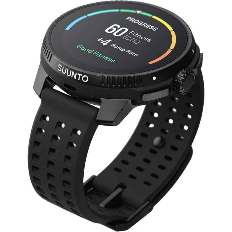 Smartwatch Sport Suunto Race All Black, 49mm, AMOLED 1.43 inch, Sticla Safir, GPS Multiband, Harta Offline, Bluetooth, 10 ATM, Black - imagine 2