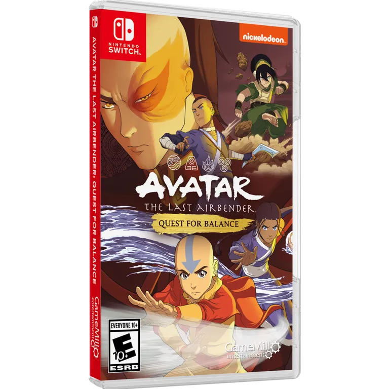 Avatar The Last Airbender: Quest for Balance - Joc Nintendo Switch, fara carcasa