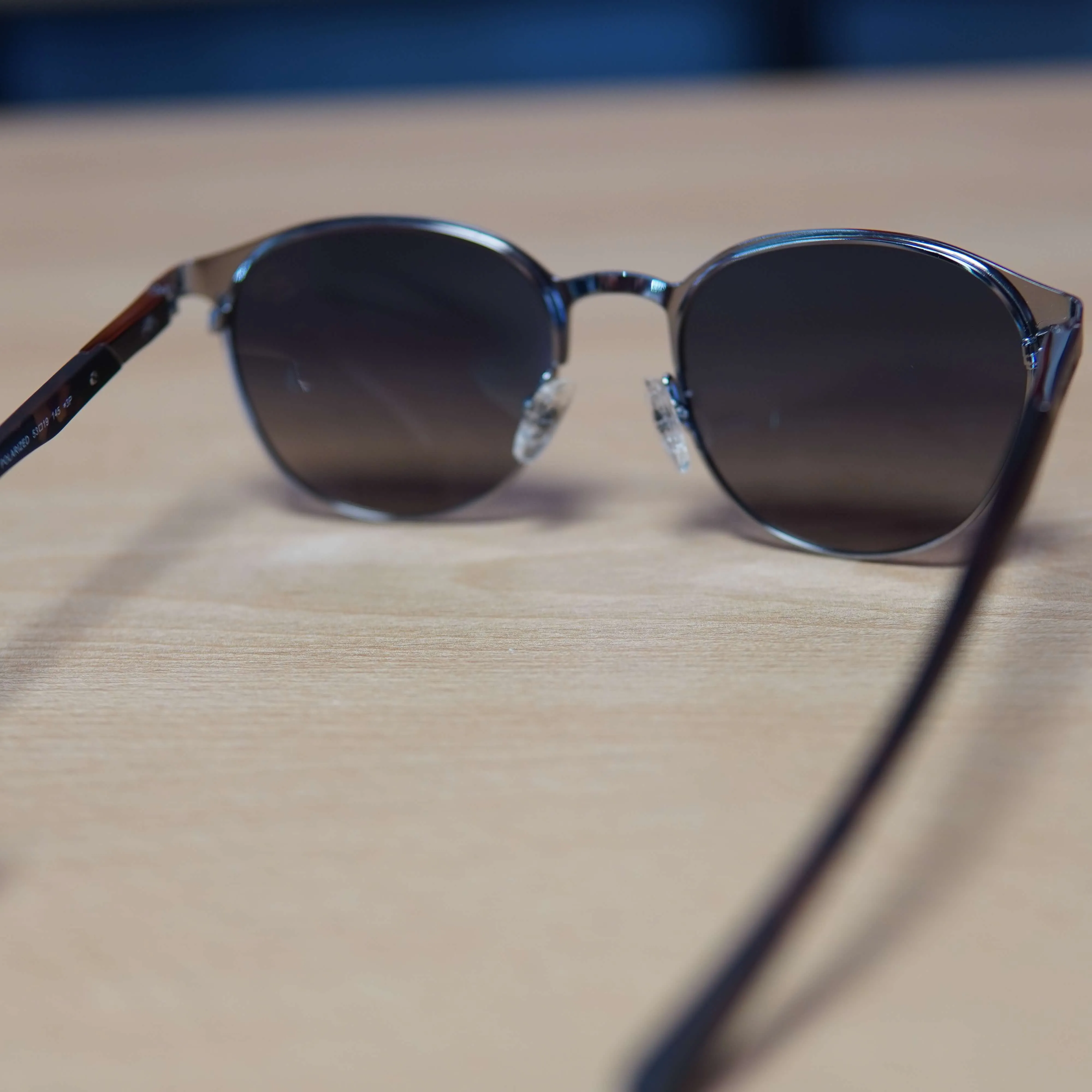 Ochelari de soare Timberland TB9313 09D, Polarizati, 53x19 145 3P, Lentile Semi-Albastre - imagine 5