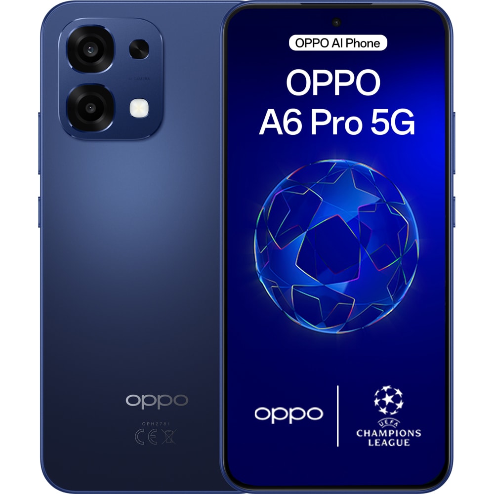 Total Oppo A6 Pro 5G 256 Gb, Dual SIM, 8 Gb RAM, Stellar Black (Produs NOU!)