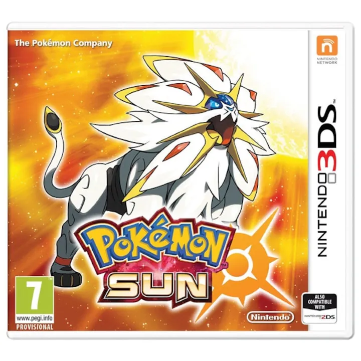 Pokemon Sun - Joc Nintendo 3ds (VARIANTA JAPONEZA)