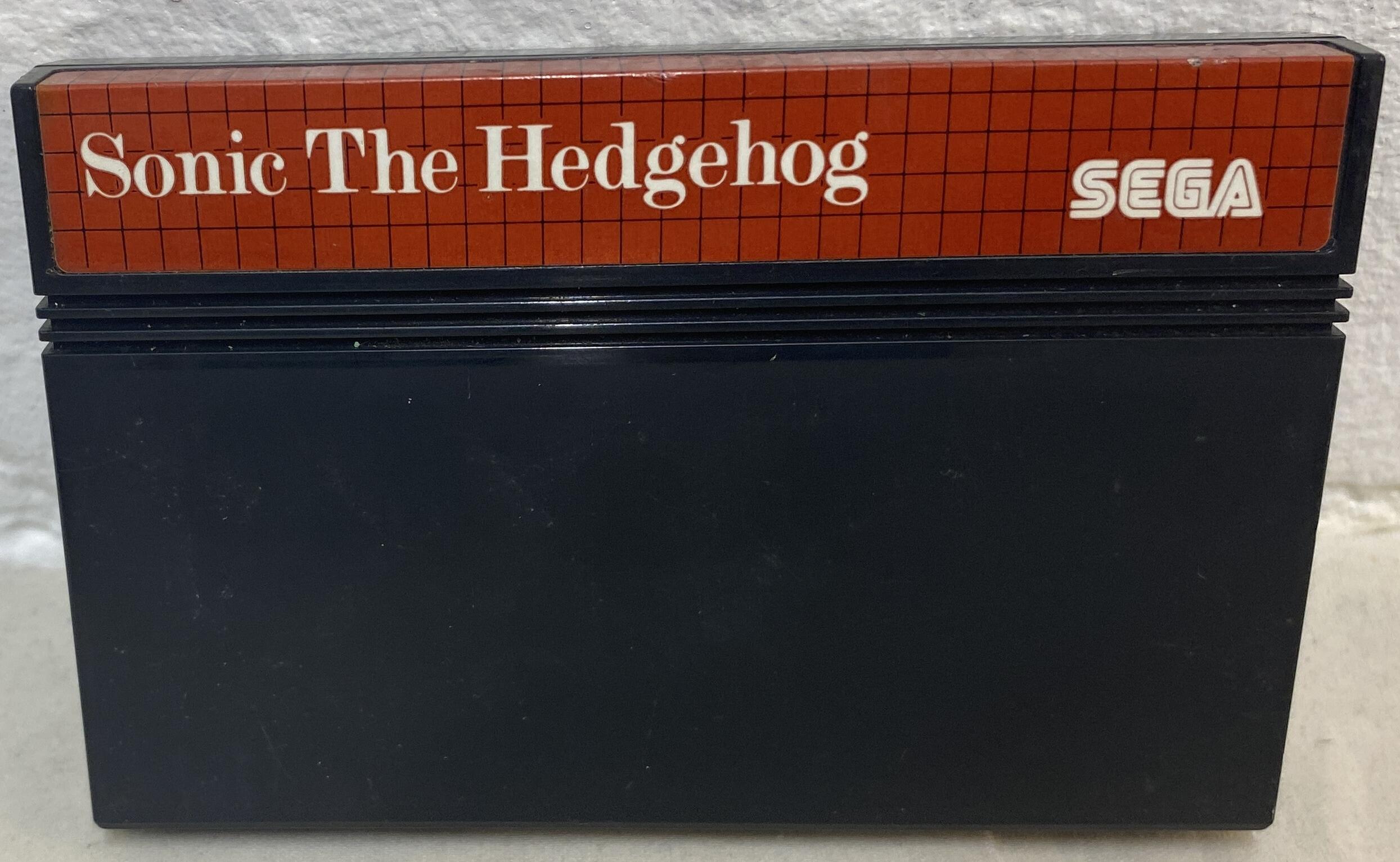 Sonic The Hedgehog - Fara Carcasa - Joc Sega Master System