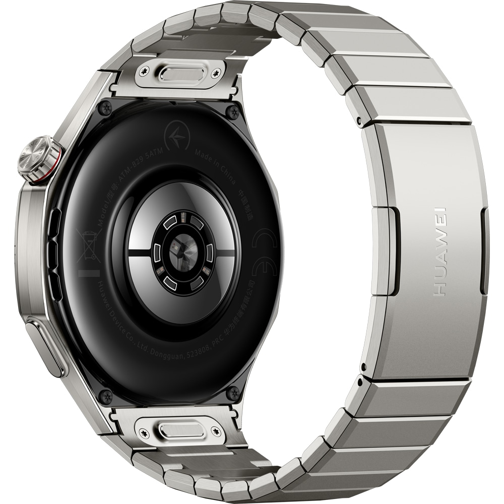 Smartwatch Huawei Watch GT 6 PRO ATM-B29 46 mm, Bluetooth, Android/iOS, Titanium Alloy Case, Titanium Strap - imagine 2