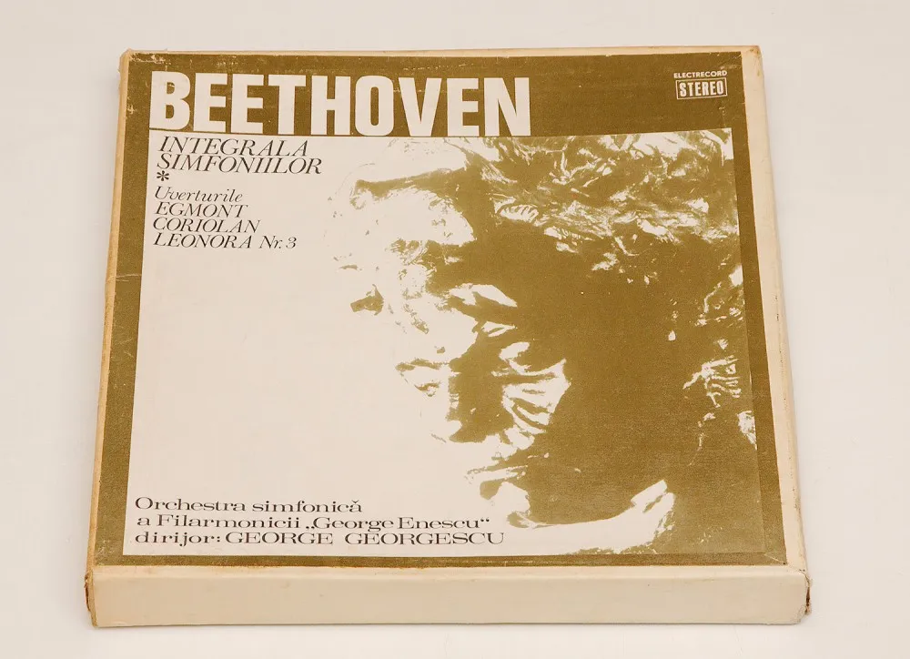 Beethoven – Integrala Simfoniilor. Uverturile Egmont, Coriolan, Leonora, set 8 vinyl - imagine 4