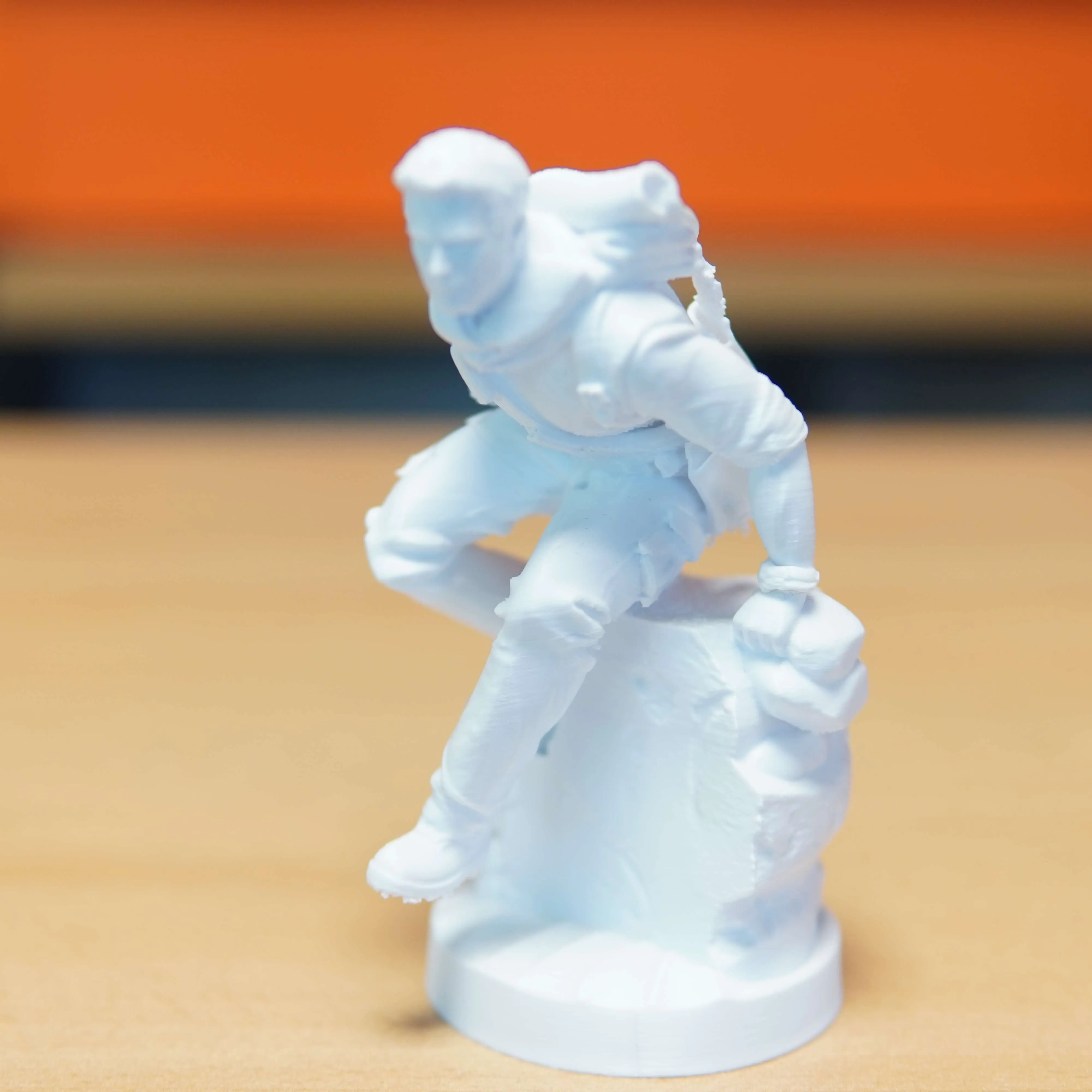 Figurina Printata 3D Nathan Drake - Uncharted, Alb - imagine 4