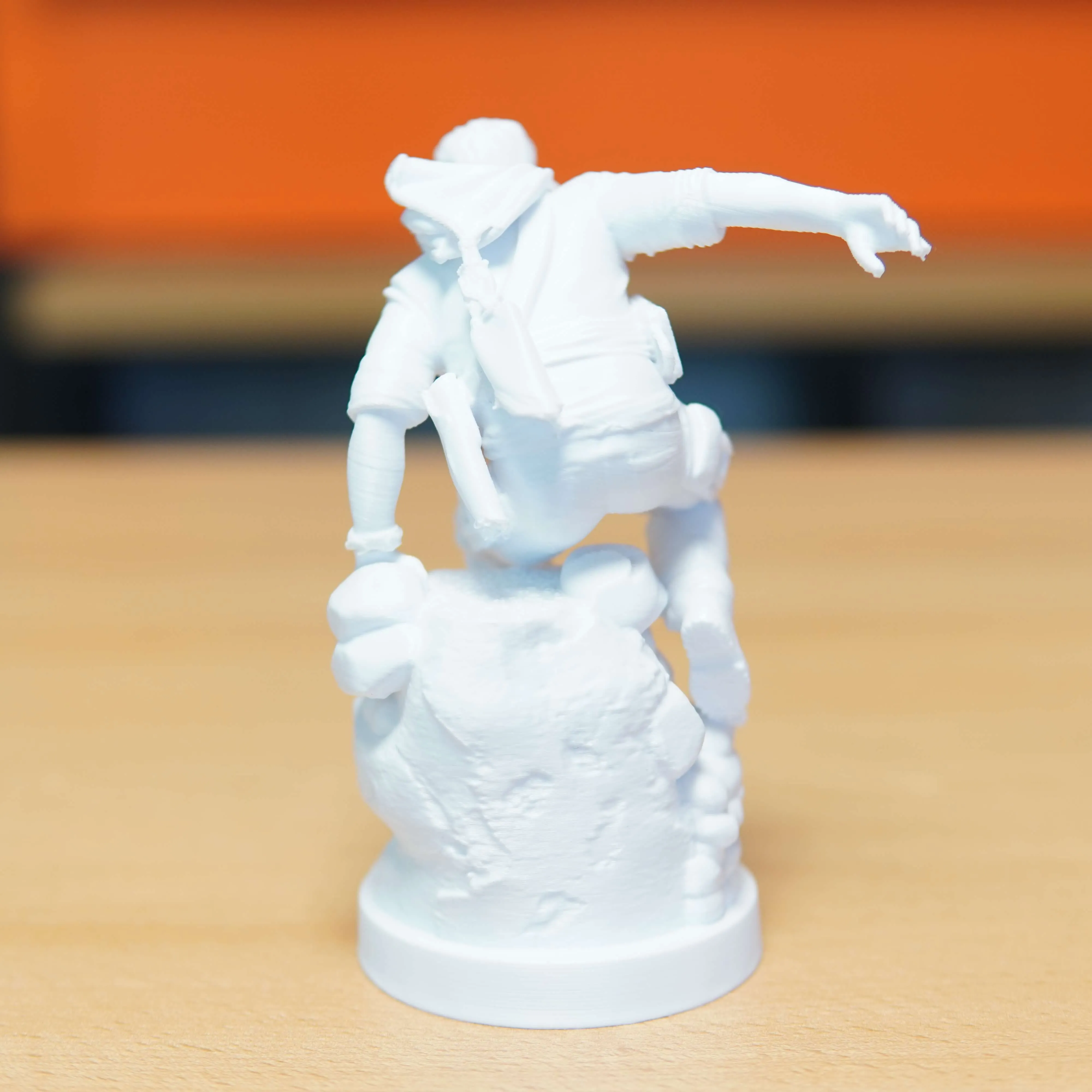 Figurina Printata 3D Nathan Drake - Uncharted, Alb - imagine 5