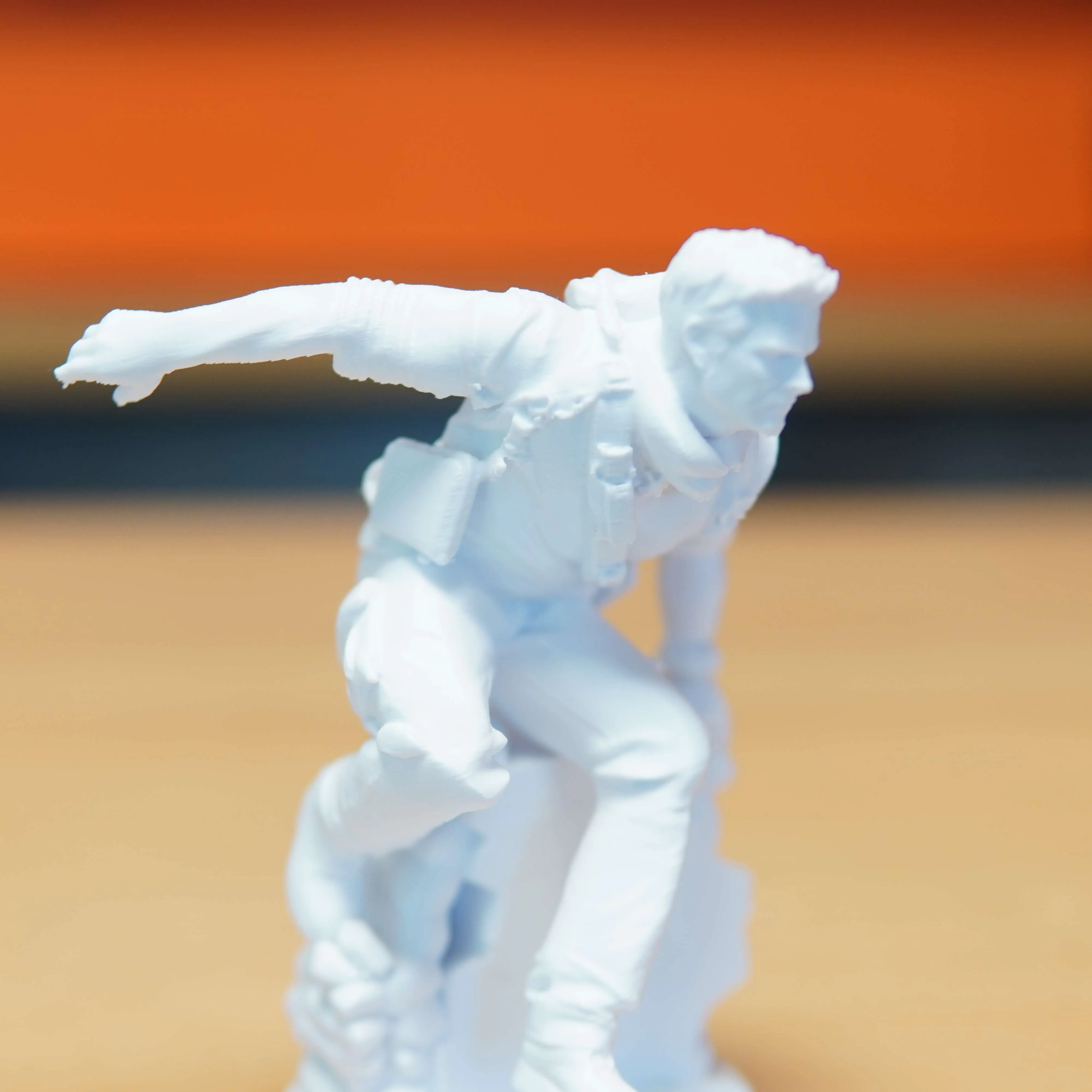 Figurina Printata 3D Nathan Drake - Uncharted, Alb - imagine 6