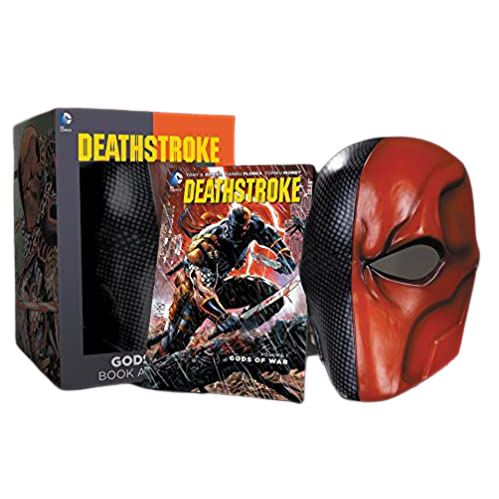 Deathstroke Vol. 1 Gods of War Book & Mask Set - imagine 2