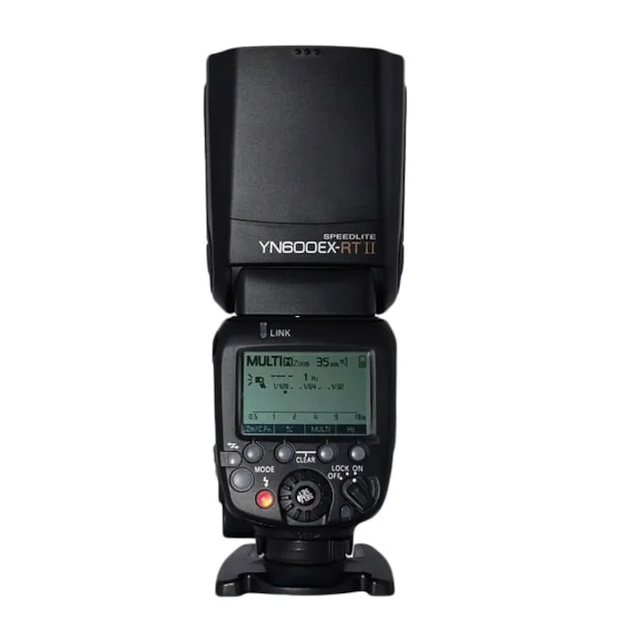 Blit foto Yongnuo YN600EX-RT II E-TTL HSS, Wireless RT, pentru Canon - imagine 2