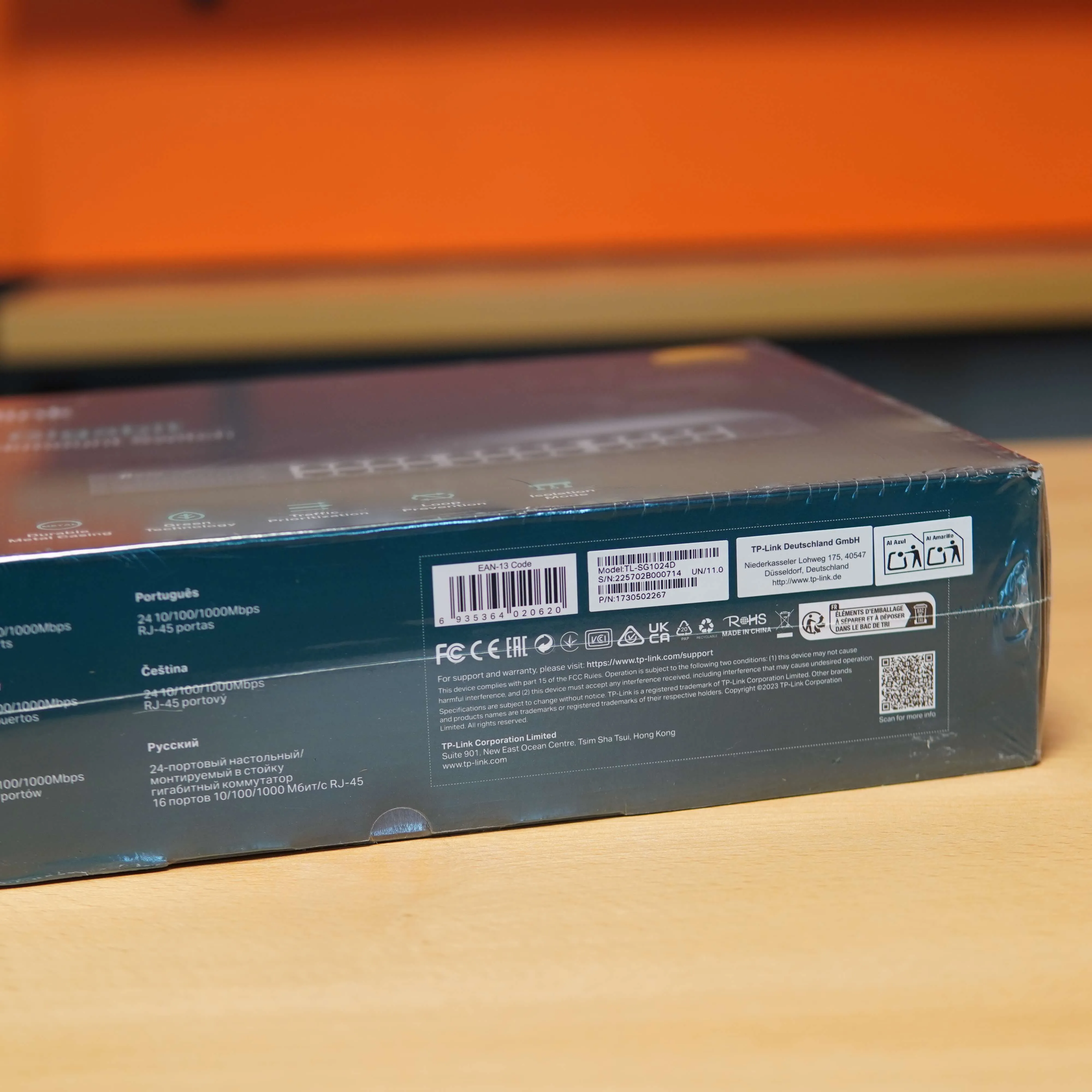 Switch TP Link TL-SG1024D 24 Porturi Gigabit Rackmount, (Nou Sigilat) - imagine 6