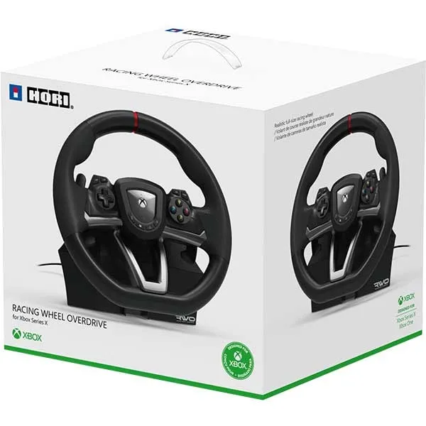 Volan Gaming cu Pedale HORI Racing Wheel Overdrive AB04-001, pentru Xbox Series X/S, PC, USB - imagine 2