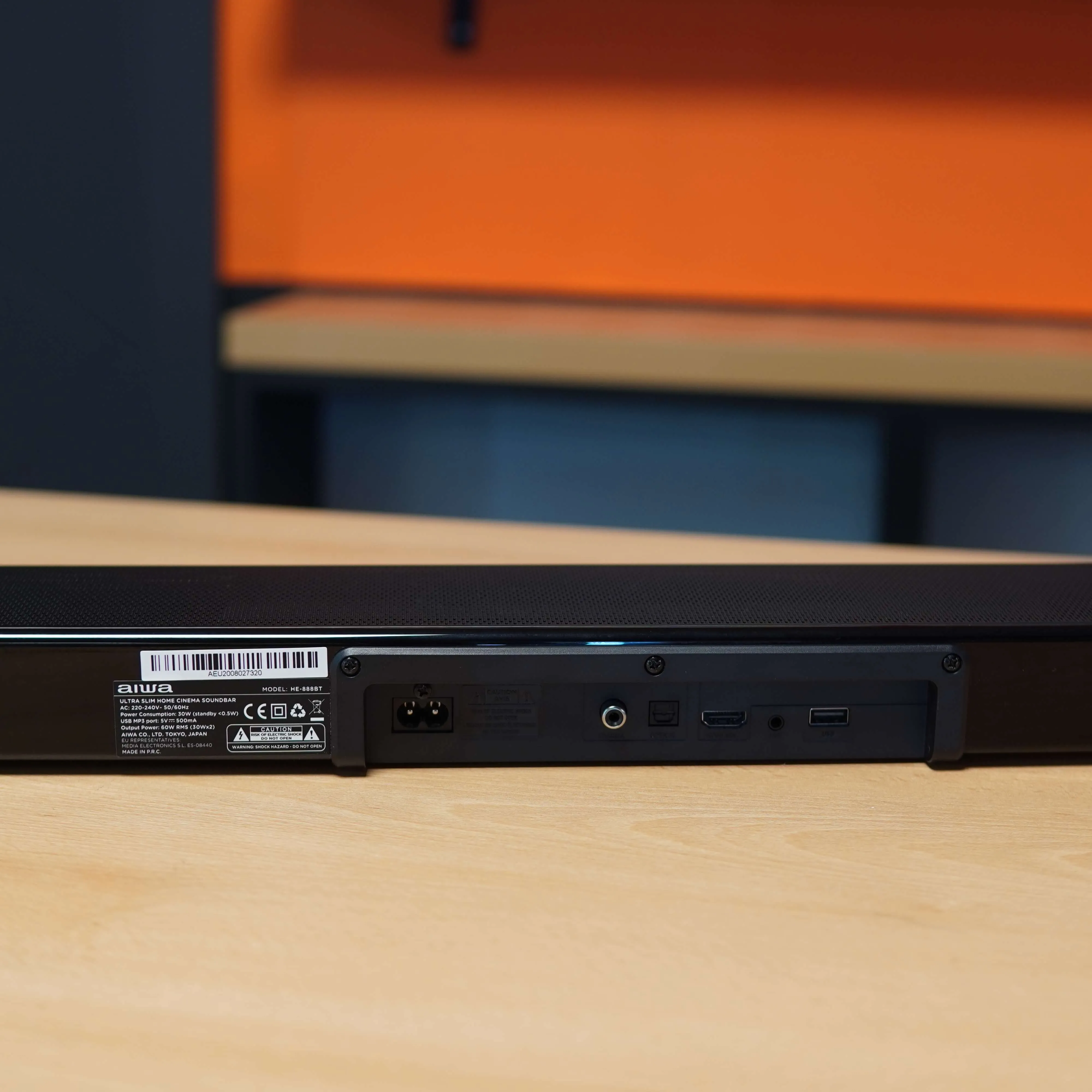 Soundbar Aiwa HE-888BT, Bluetooth, HDMI, 60W, Telecomanda, Negru - imagine 6