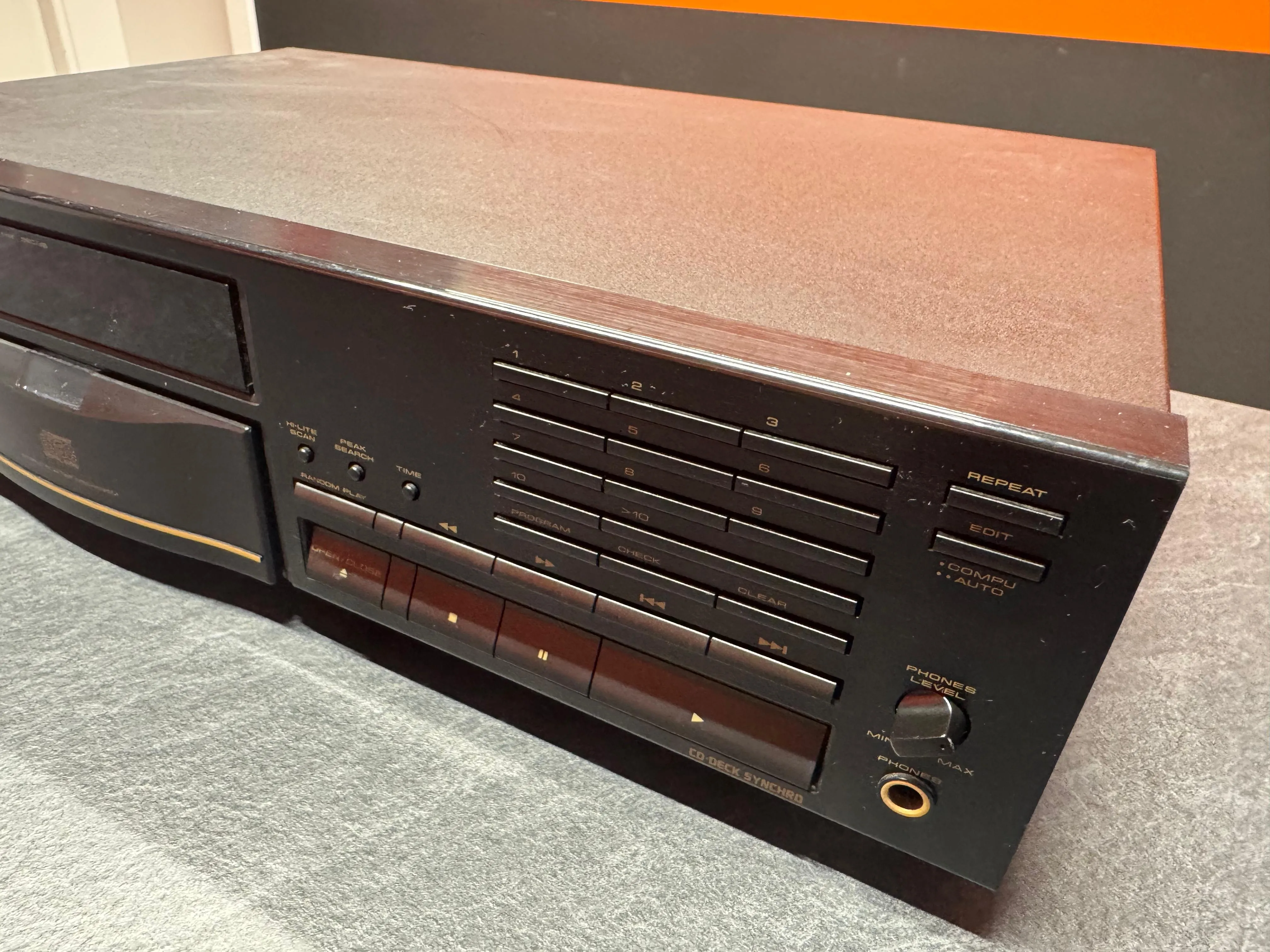 CD Player Pioneer PD-S501, 2Hz-20kHz, 104dB, THD 0.003, Telecomanda, Negru - imagine 3