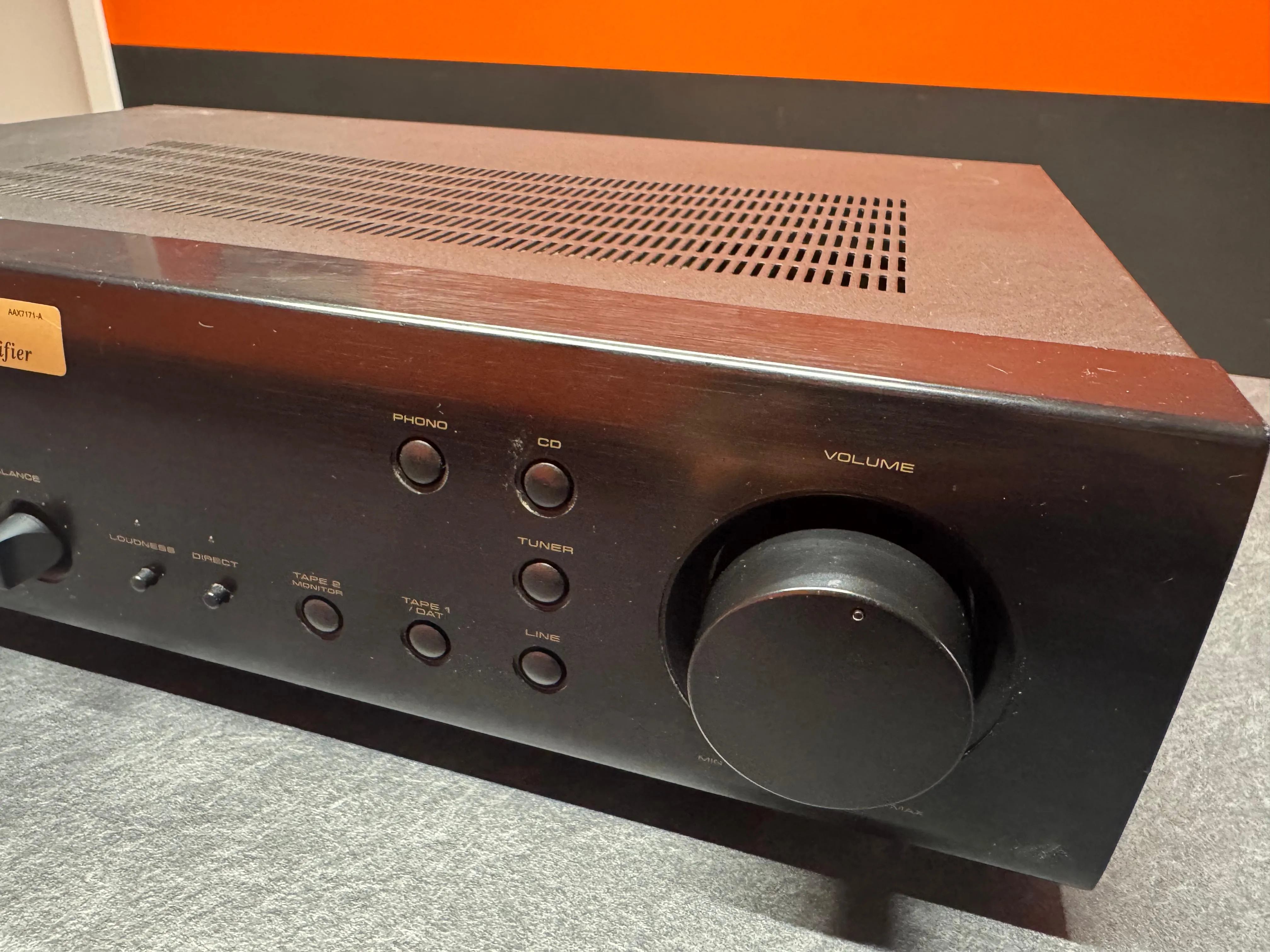 Amplificator Stereo Pioneer A-204R , 2x35W la 8 Ohm, Phono MM, 5Hz-100kHz, Negru - imagine 3