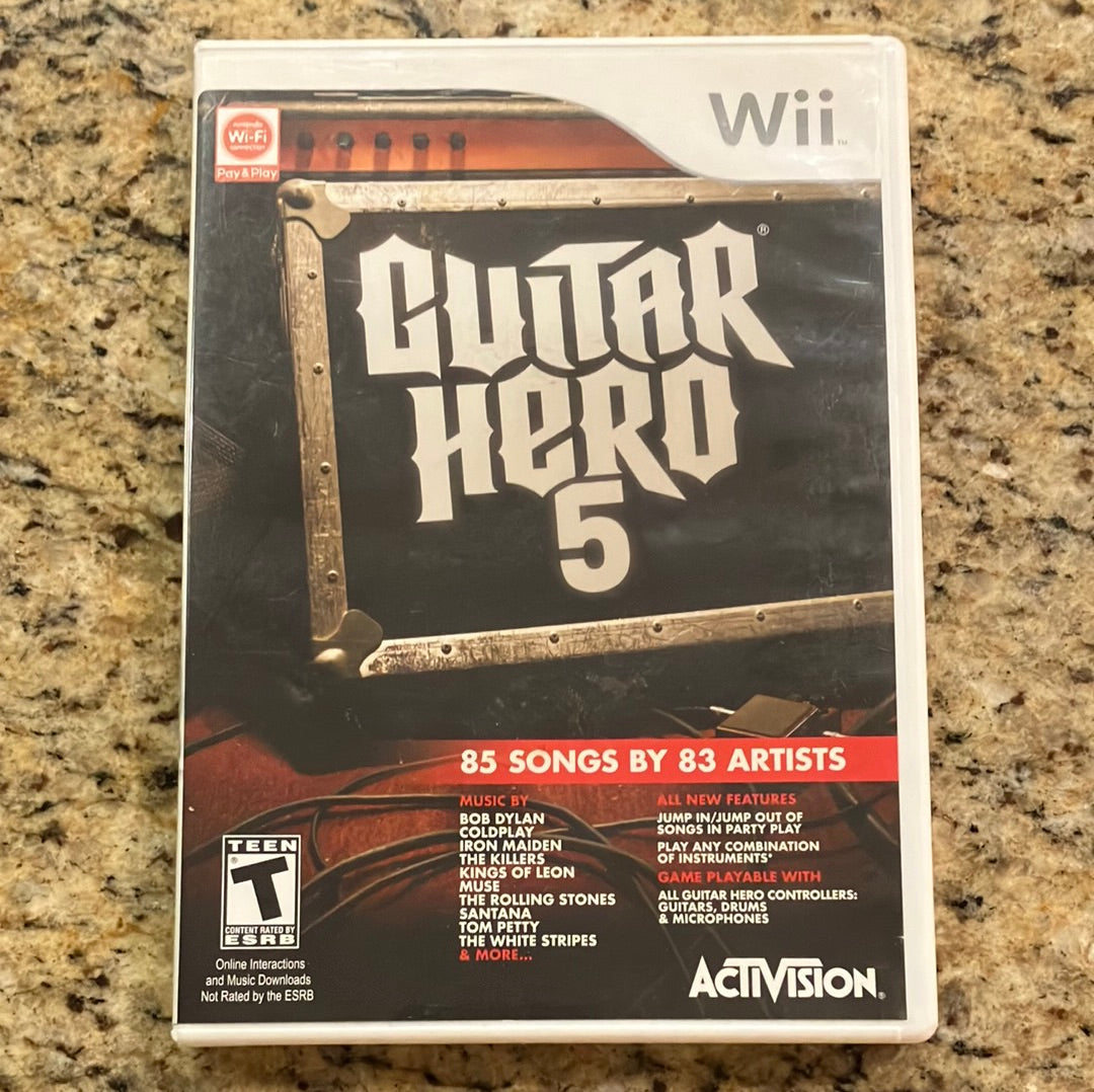 Guitar Hero 5 - Joc Wii