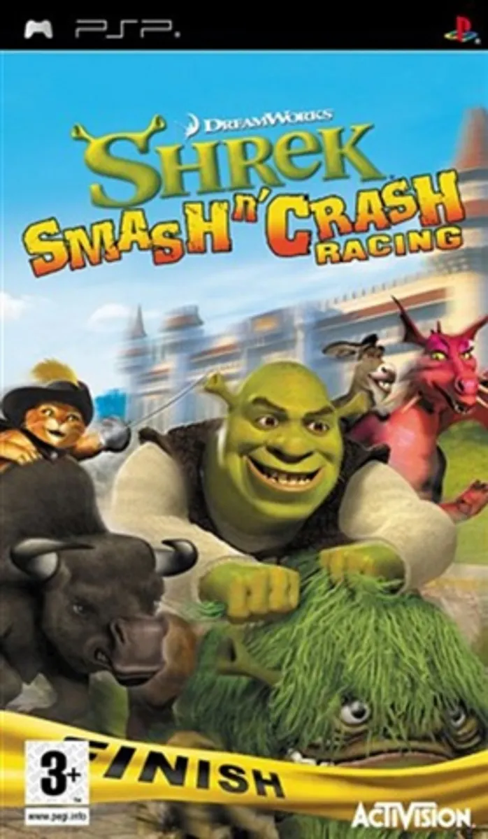 Shrek Smash n' Crash Racing - Joc PSP - imagine 2