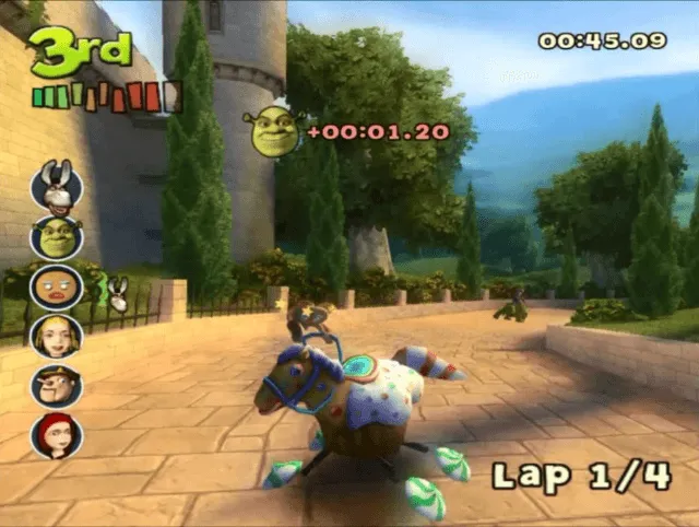Shrek Smash n' Crash Racing - Joc PSP - imagine 3