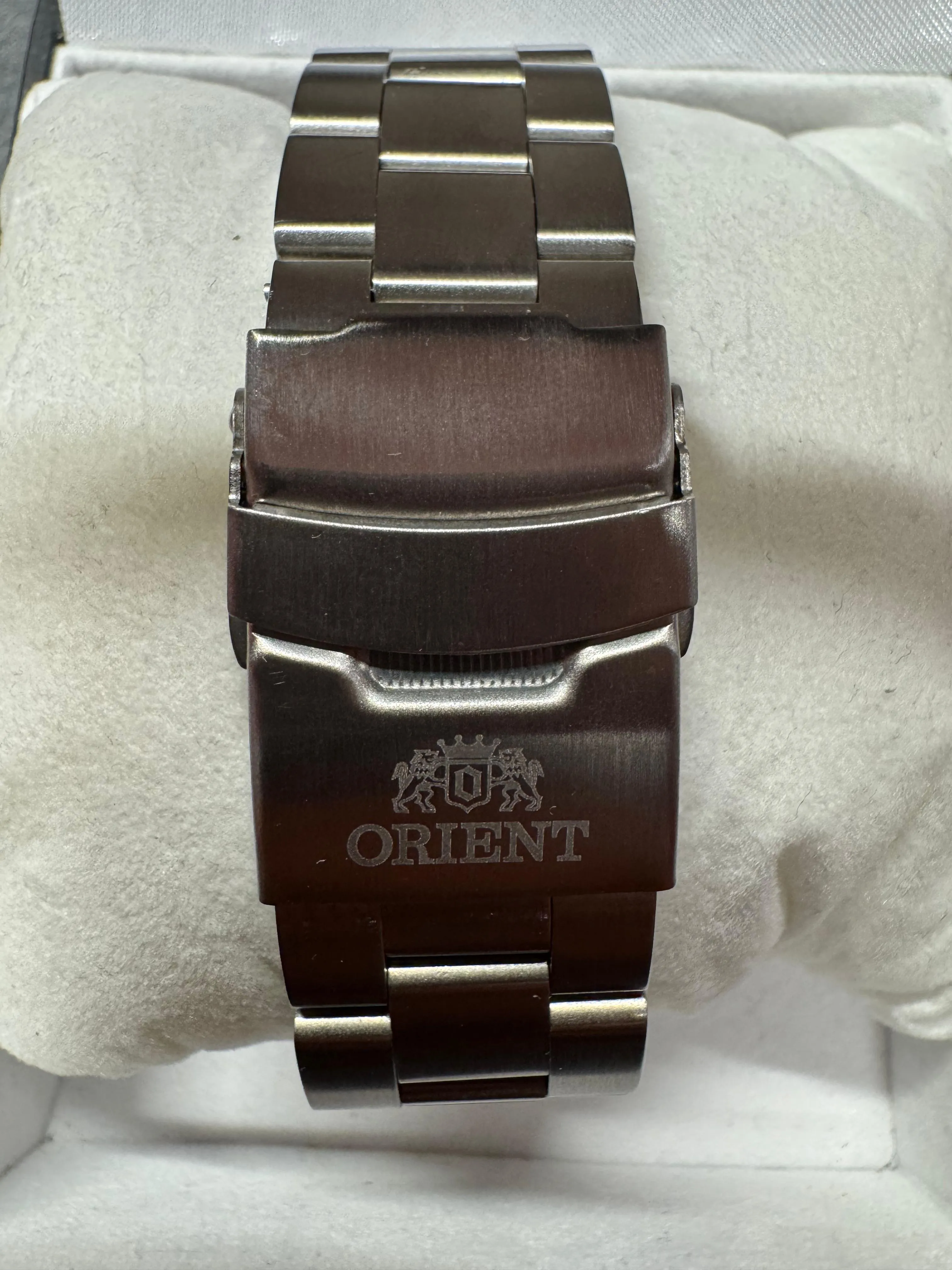 Ceas barbatesc ORIENT RA-AA0001B19B Mako III, 40mm, Automatic, Curea si carcasa otel inoxidabil, 20ATM, Analog - imagine 4