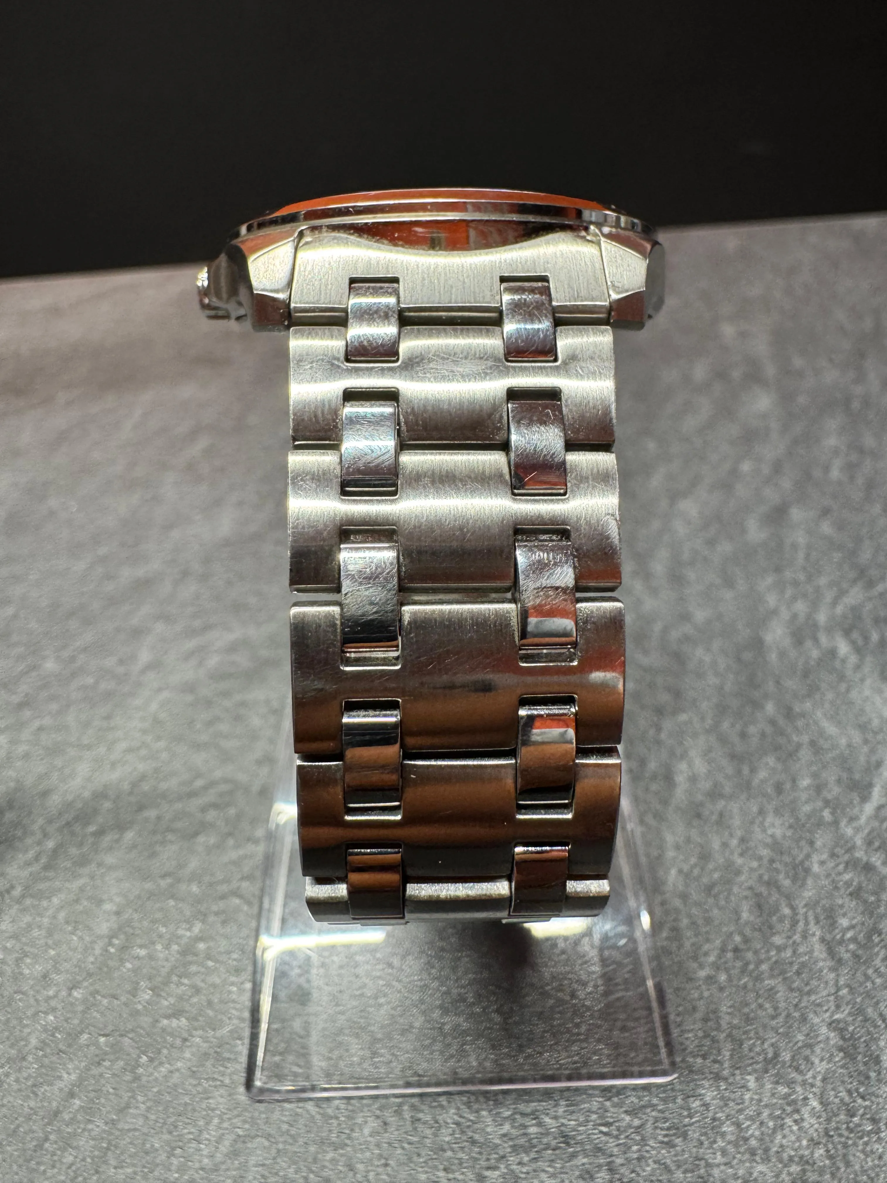 Ceas barbatesc Citizen Eco-Drive Sports BM7108-81A, 40mm, Mecanism solar E111, Curea si carcasa otel inoxidabil, Geam safir, 10ATM, Analog - imagine 3