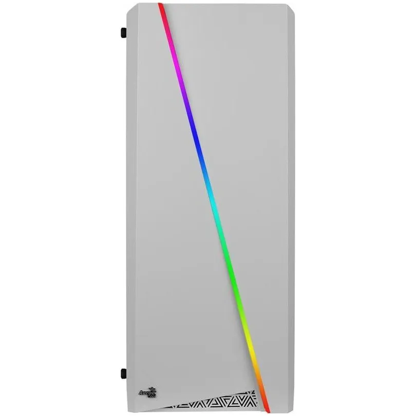 Sistem PC Gaming AeroCool Cylon RGB, i5-9400F pana la 4.10 GHz Turbo, 8 Gb RAM DDR4, SSD 120 Gb, HDD 1 Tb, nVidia GTX 1650 4 Gb, Display Port, HDMI, DVI, Alb - imagine 3