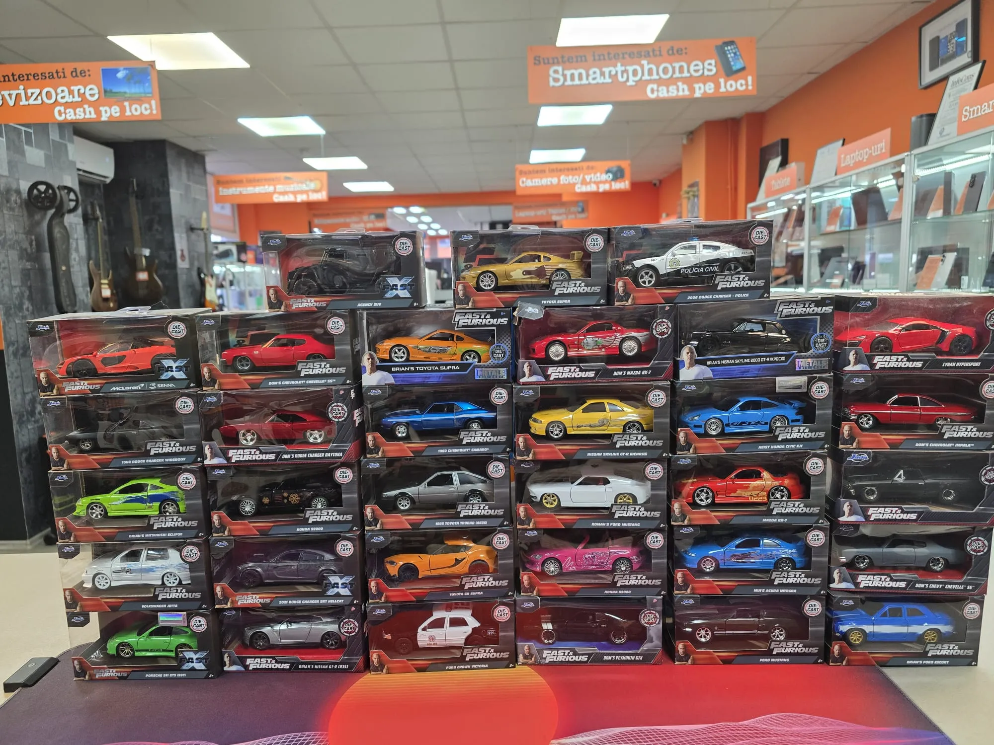 Macheta Auto 1:32 Jada Fast And Furious, Die Cast, Diverse Modele