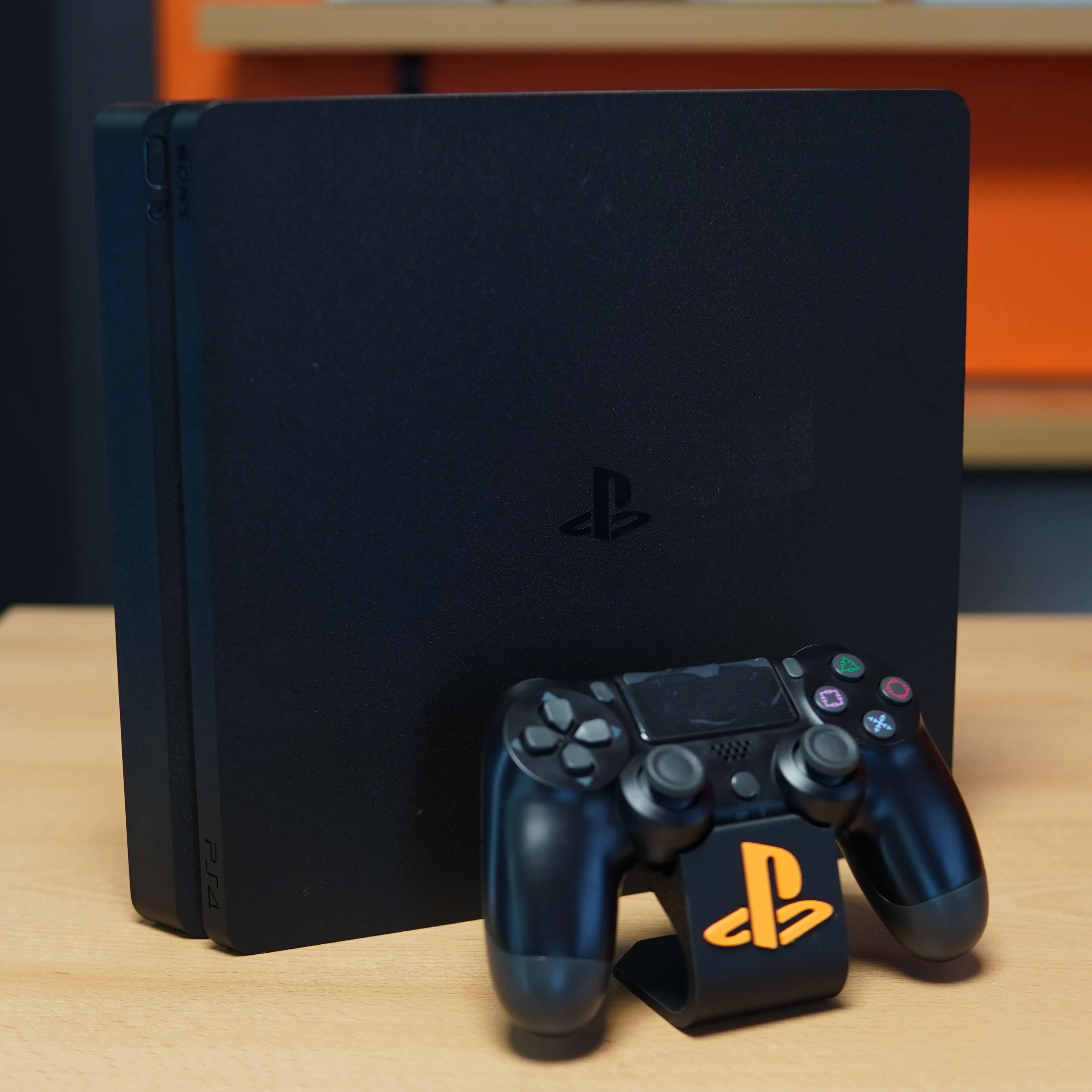 Consola Sony Playstation 4 Slim 1 TB + Controller (compatibil), Negru - imagine 2