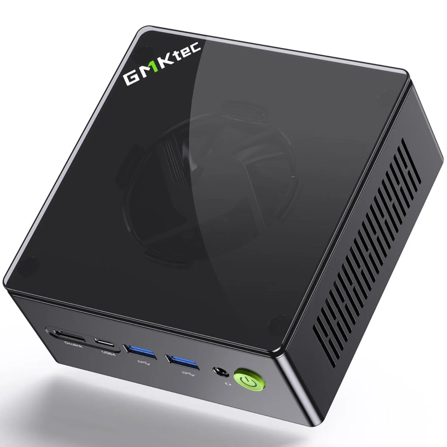 Mini PC GMKtec NUCbox K8 Plus, AMD Ryzen 7 8845HS pana la 5.1GHz, 32 GB RAM DDR5 5600MHz, SSD NVMe 256 GB, AMD Radeon 780M, Wi-Fi 6, Bluetooth 5.2, HDMI 2.1, DisplayPort 2.1, USB-C 3.2 Gen 2 - imagine 2