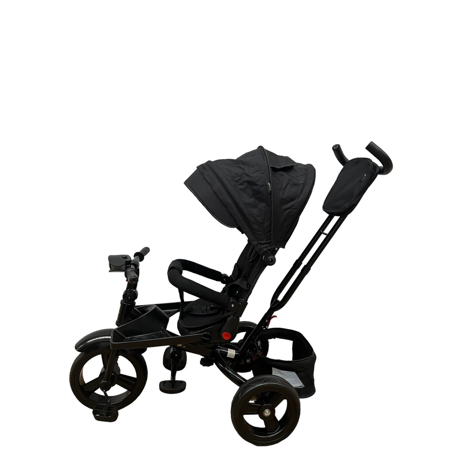 Tricicleta L-Sun, cu scaun reversibil si pozitie de somn, SL02, Negru - imagine 2