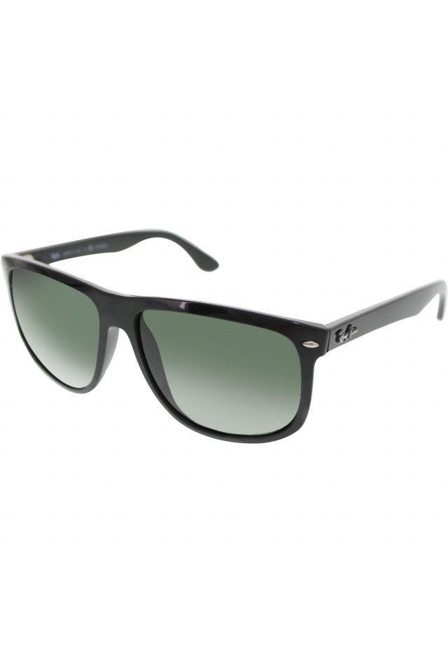 Ochelari de soare barbati Ray-Ban Highstreet RB4147 601/32, Latime Lentila 60mm, Punte Nazala 15mm, Lungime Brate 145mm, Negru/Gri