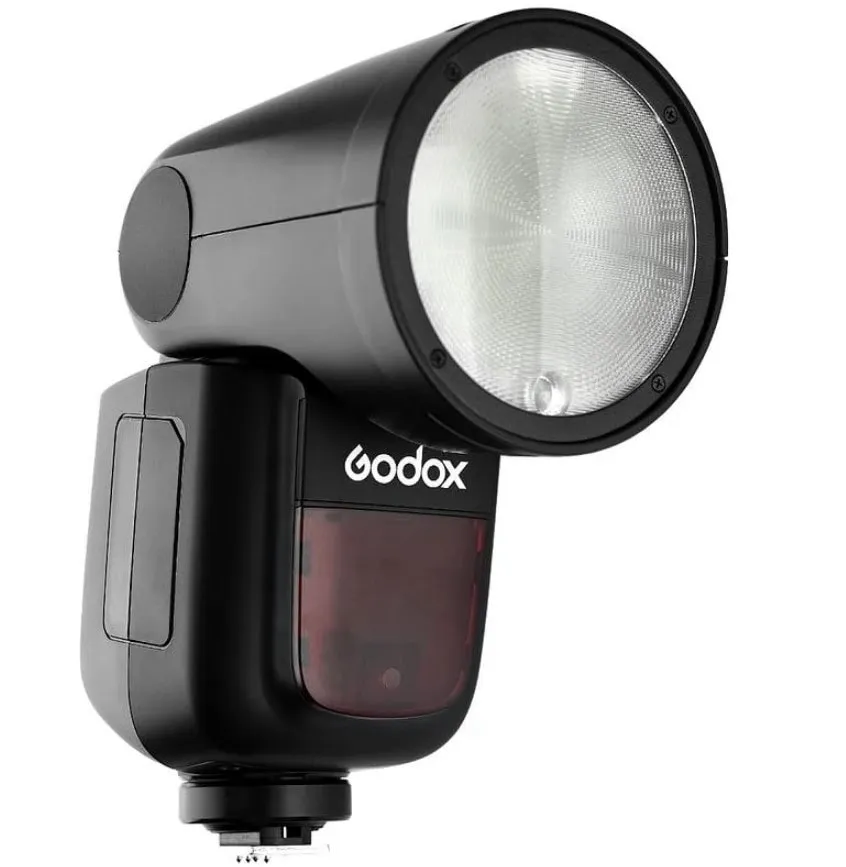 Blit foto GODOX V1S TTL, cu Cap Rotund, ecran tactil, pentru Sony